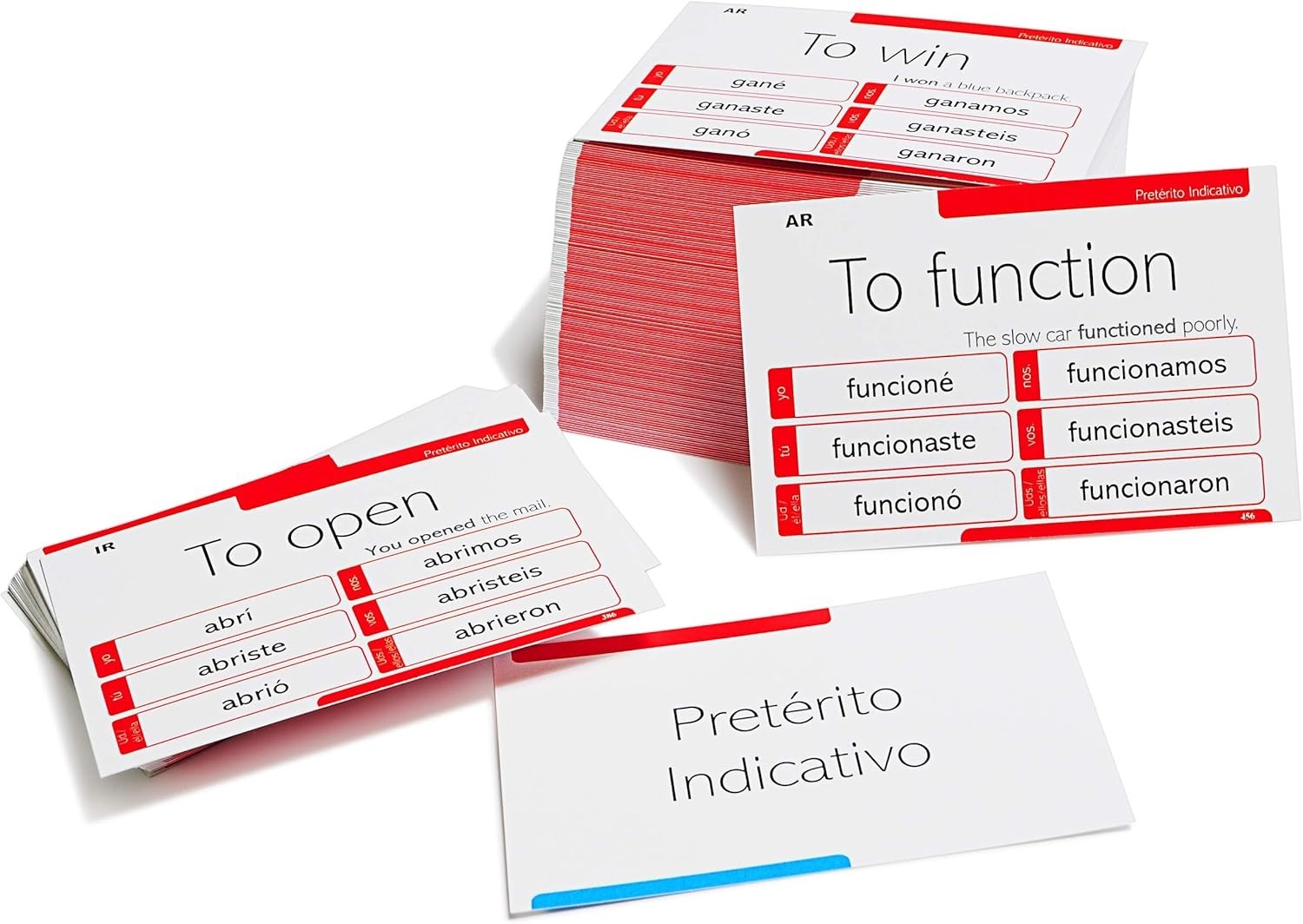 Enhance Your Spanish with 800 Conjugation Cards: 200 Key Verbs in 9 Tenses
