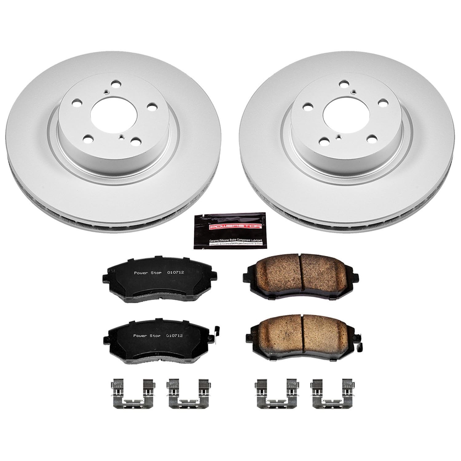 PowerStop Front Brake Kit for Saab 9-2X 2005-06 |Subaru Impreza 2002-10 |Lega…