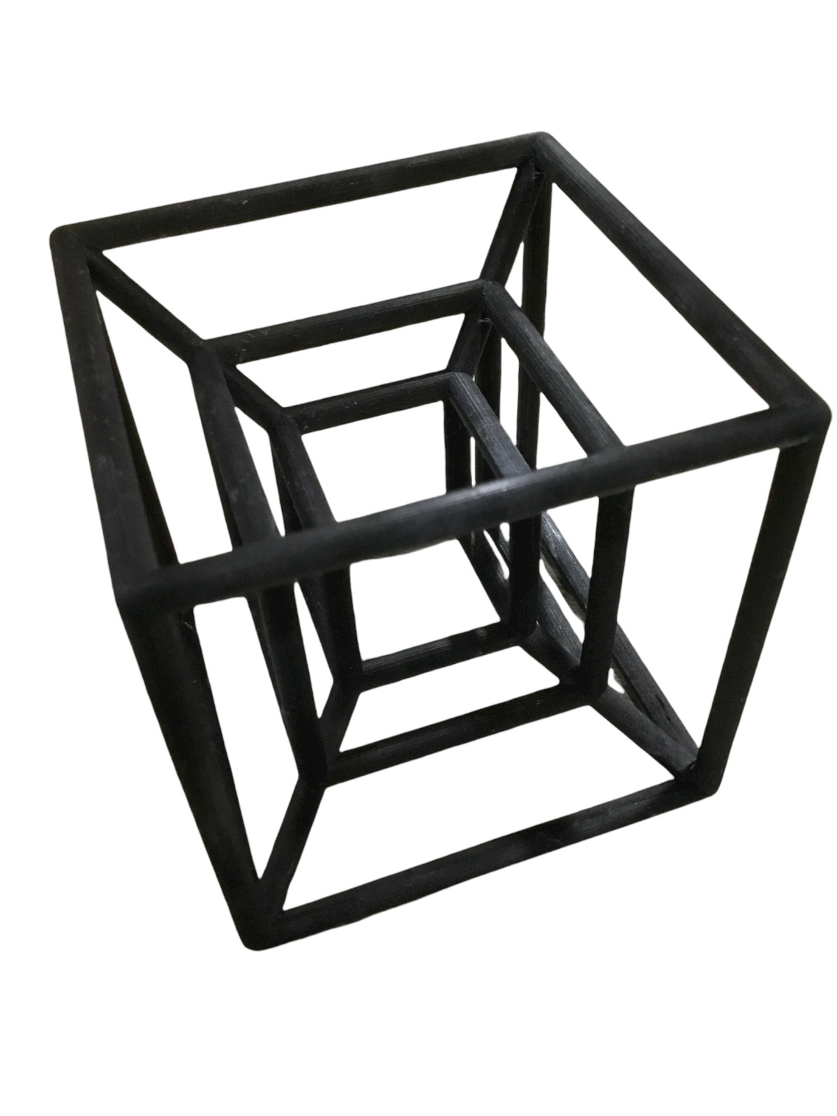 Tesseract Four Dimensional Hypercube Shape Math Geometry Educational Gift