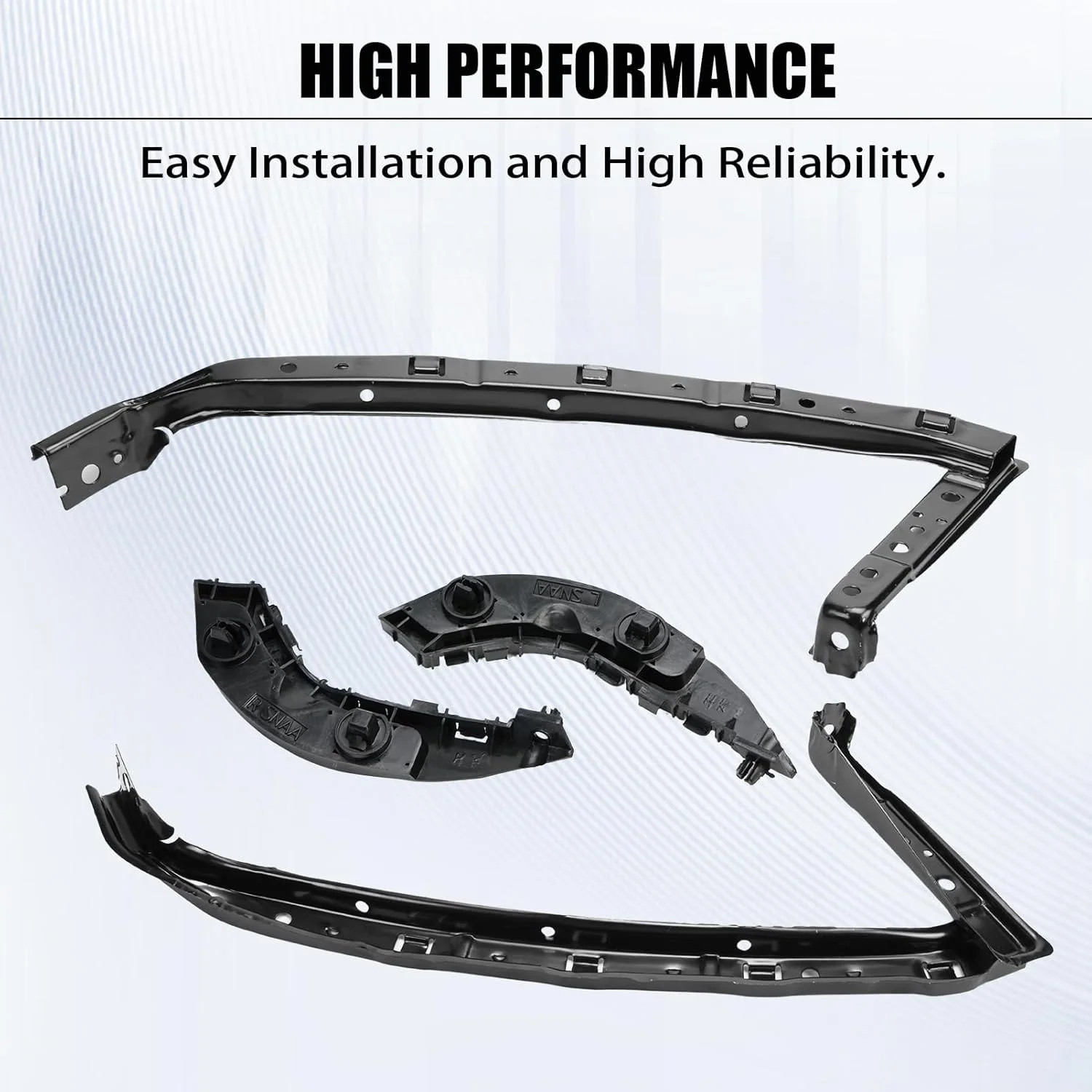 4PCS Front Headlight and Bumper Bracket Kit for 2006-2011 Honda Civic Sedan | Co