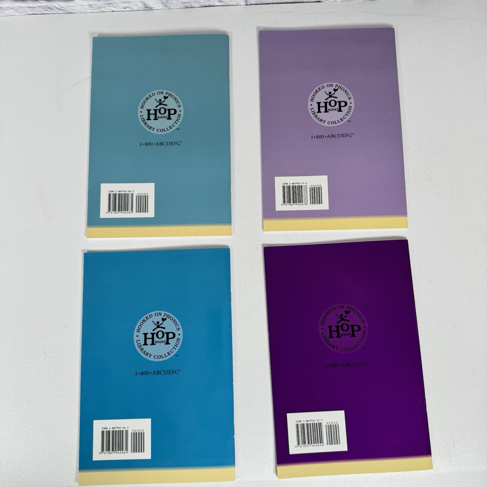 Hooked on Phonics Learn to Read REPLACEMENT Workbooks And Hop Books