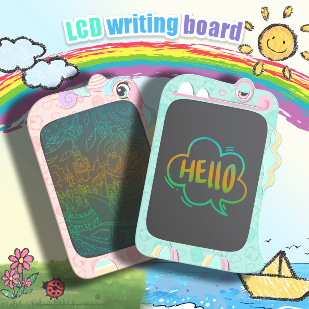 LCD Writing Tablet, Unicorn Gifts,8.5 Inch Colorful Toddler Doodle Board Drawin