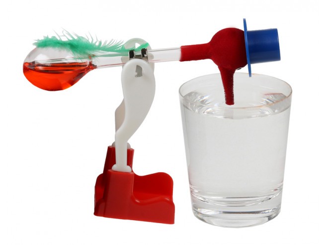 3 Classic Head Dunk Perpetual Motion Science Toy Retro Physics Desk Gadget Gift
