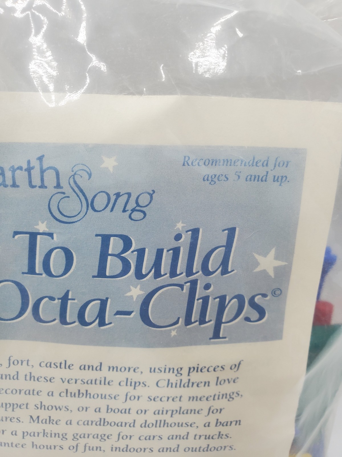 1998 Hearth Song, Octa-Clip Set , Building Clips, Design IDEAS Flaw