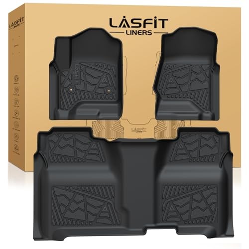 Floor Mats 2014-2018 for Chevrolet Chevy Silverado/GMC Sierra 1500 Only Crew Cab
