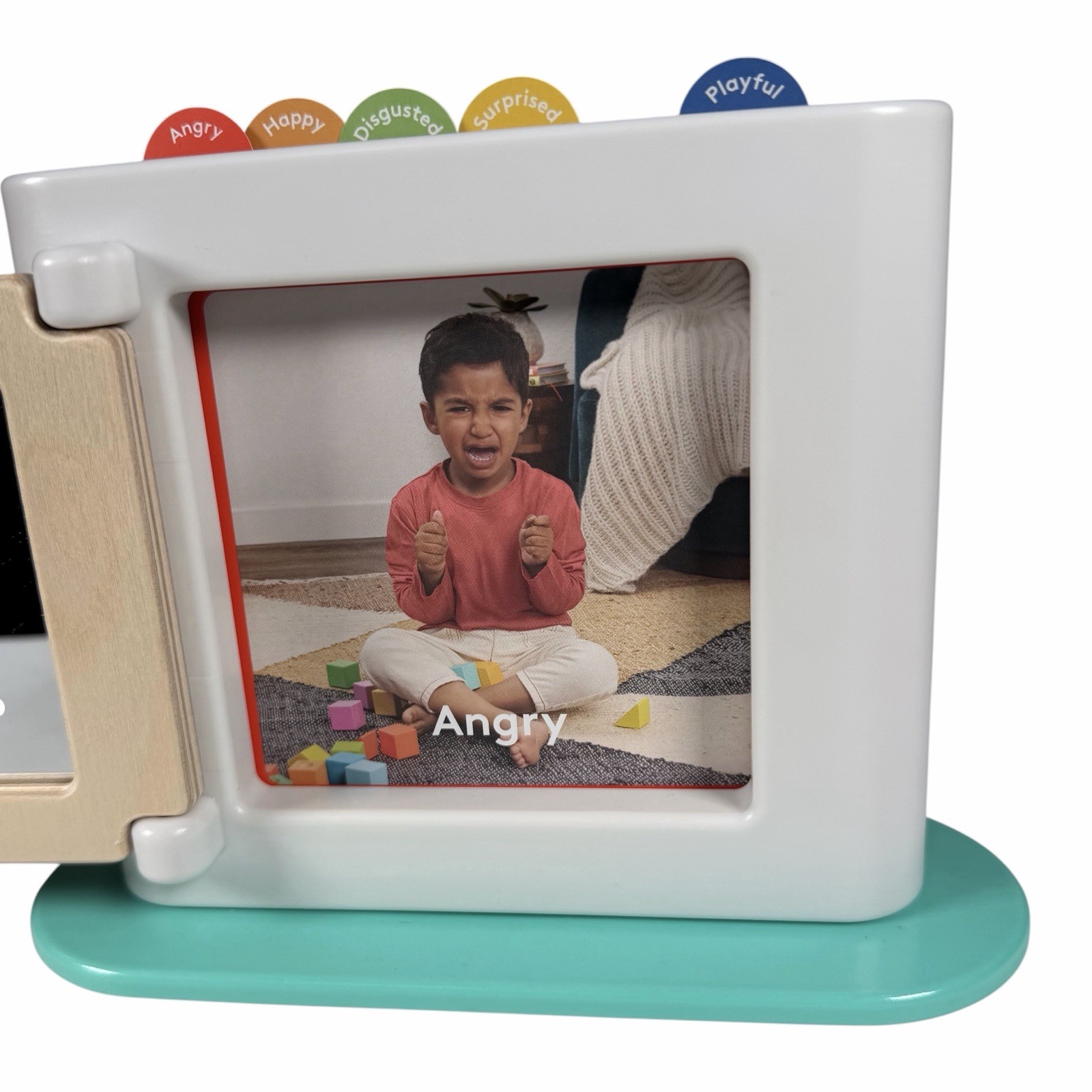 LOVEVERY Emotion Match Mirror & Cards Set Montessori Toy The Enthusiast Play Kit