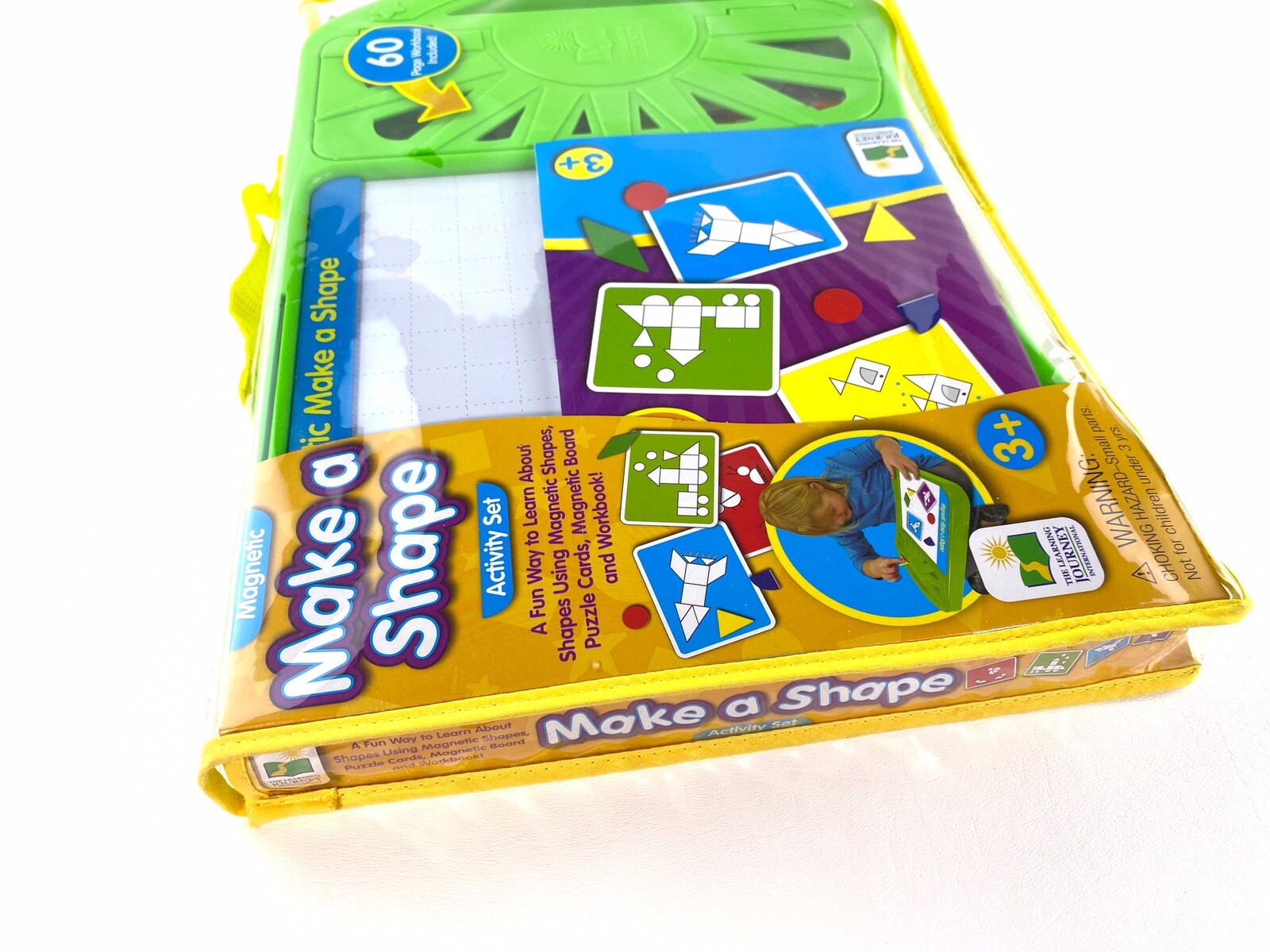 The Learning Journey Magnetic Make a Shape Activity Set Educational Toy
