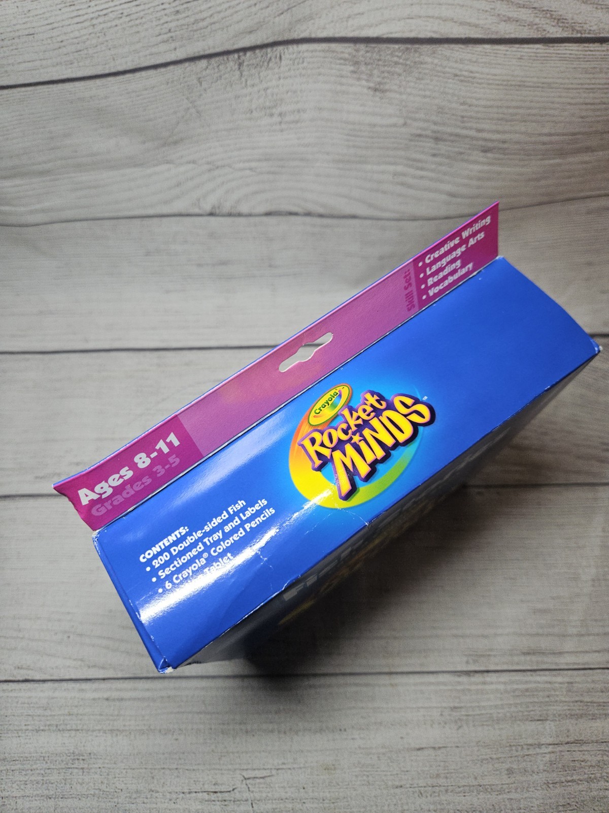Vintage Crayola Rocket Minds FISH STORIES Learning Game – New Old Stock 2003
