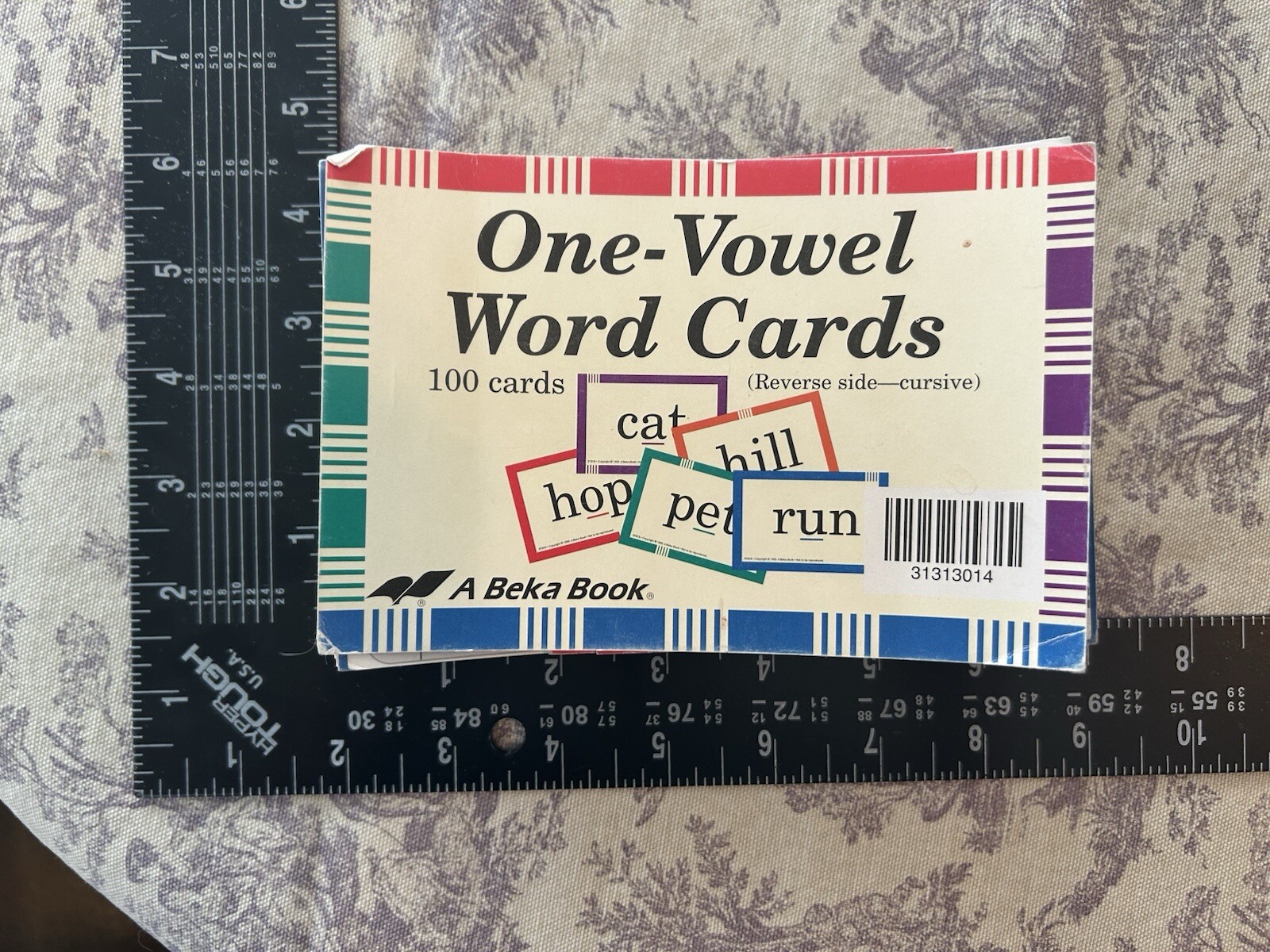 HUGE LOT A Beka Flashcards Multiplication Division Insects Flowers One-Vowel