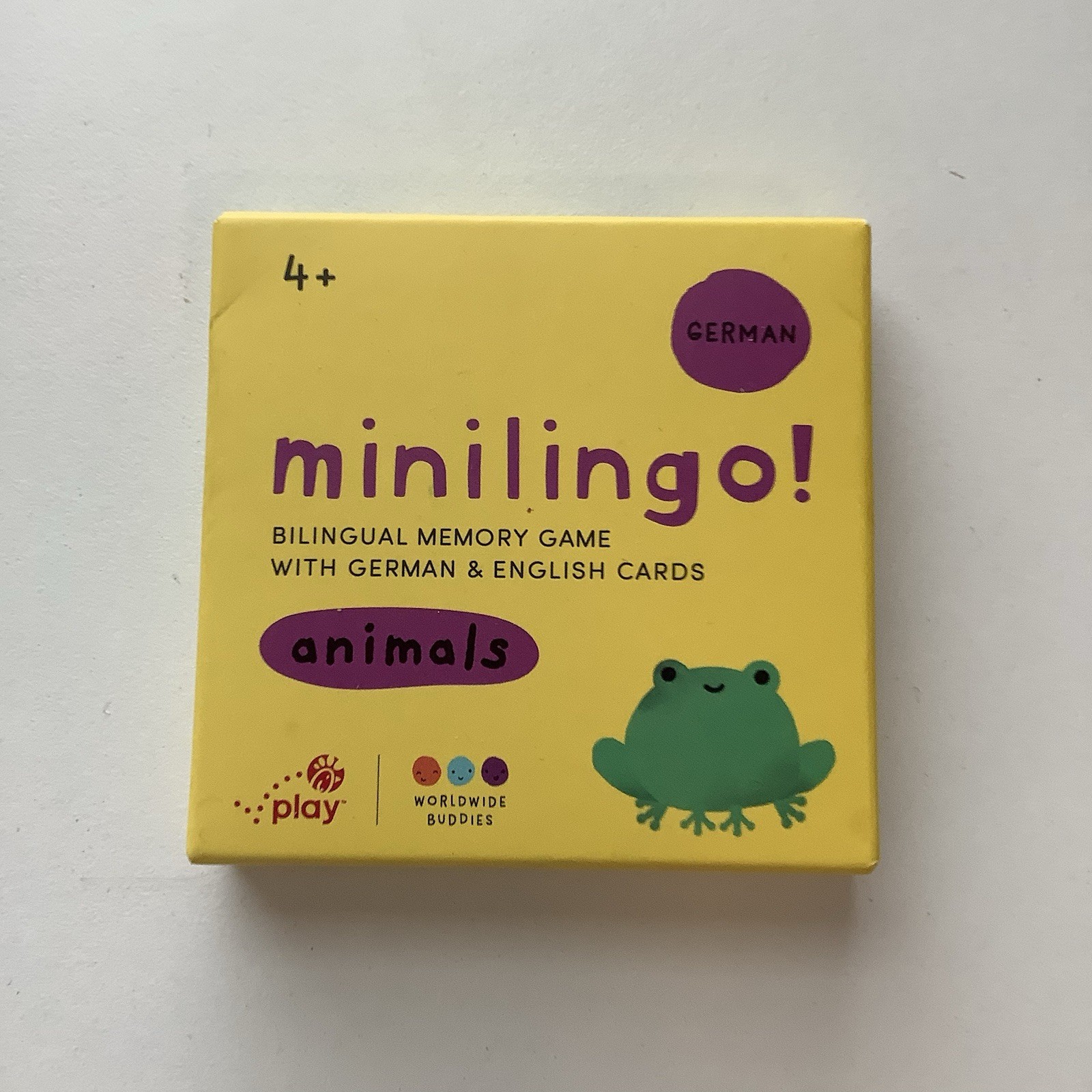Minilingo A Bilingual Memory Game By Worldwide Buddies German And English