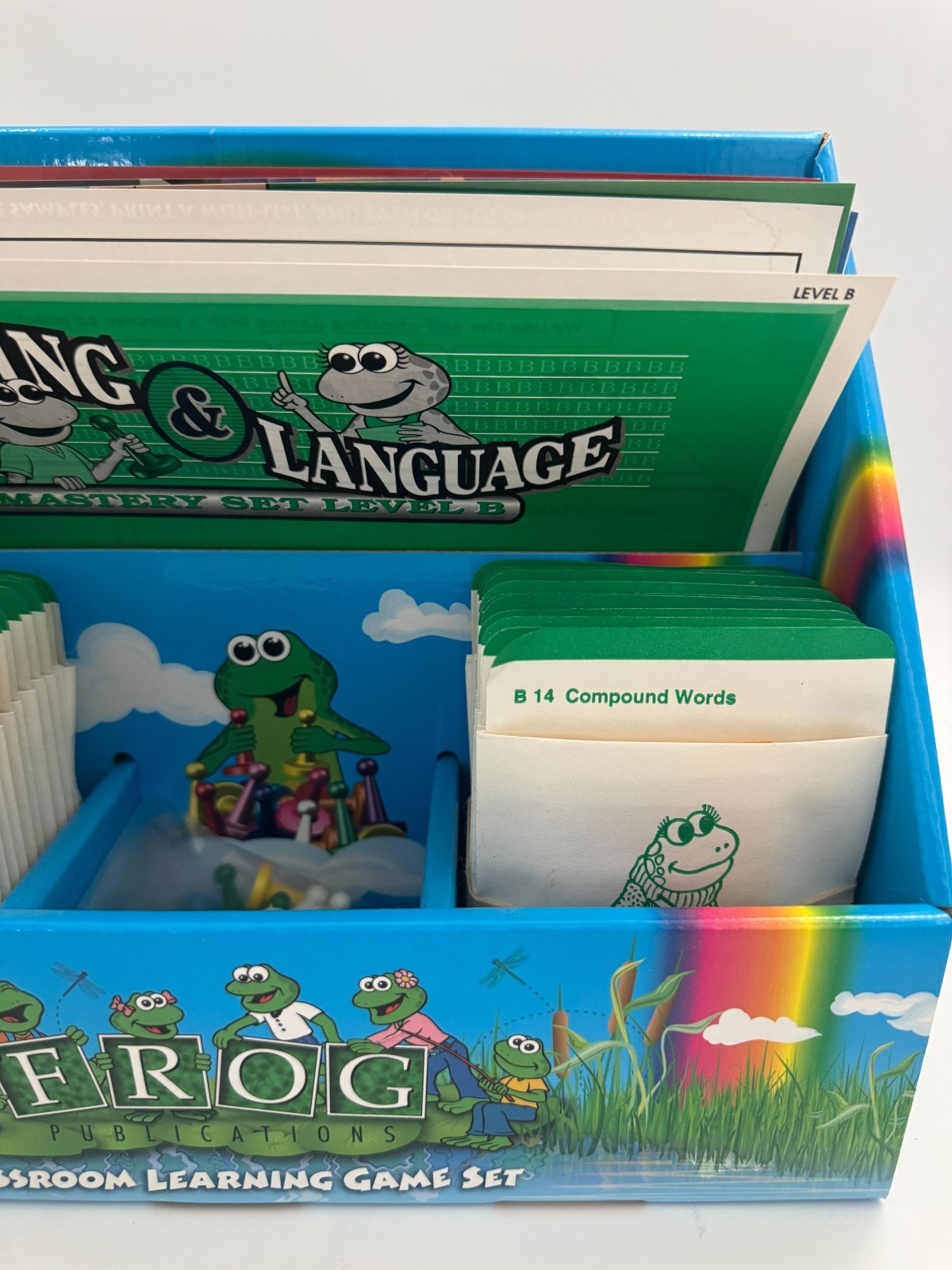 FROG Publication Classroom Learning Game Set- FP-055 Reading & Language level B