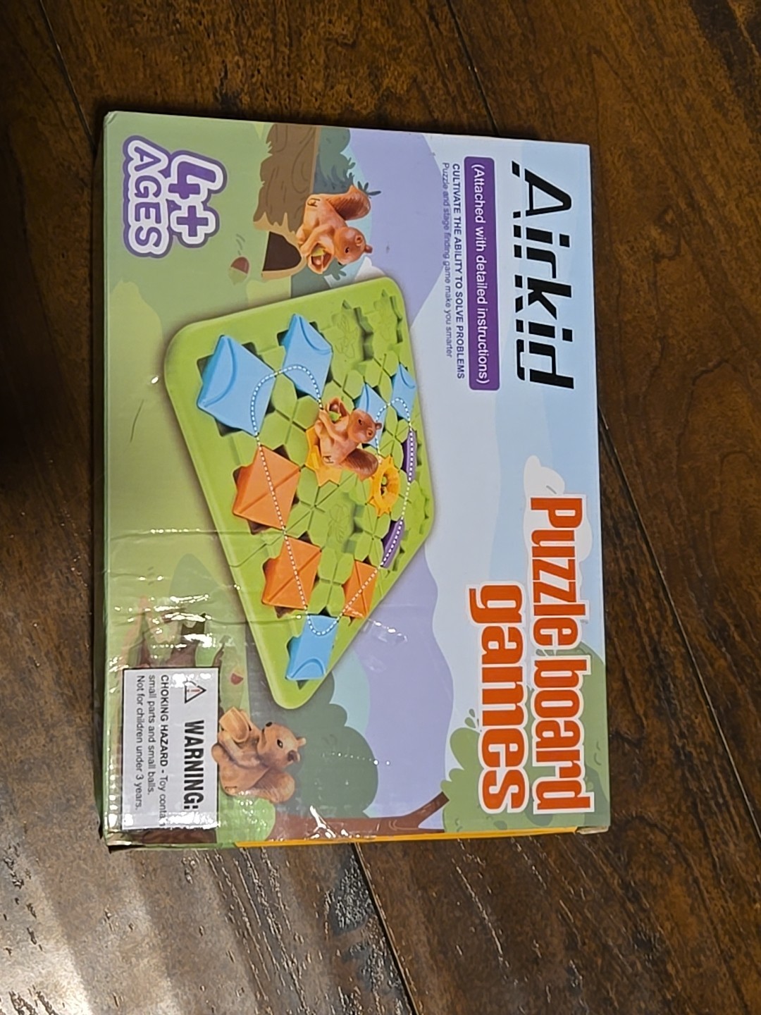 Airkid Puzzle Board Game Educational Toy 3D Maze Logic Challenge 4+ Kids