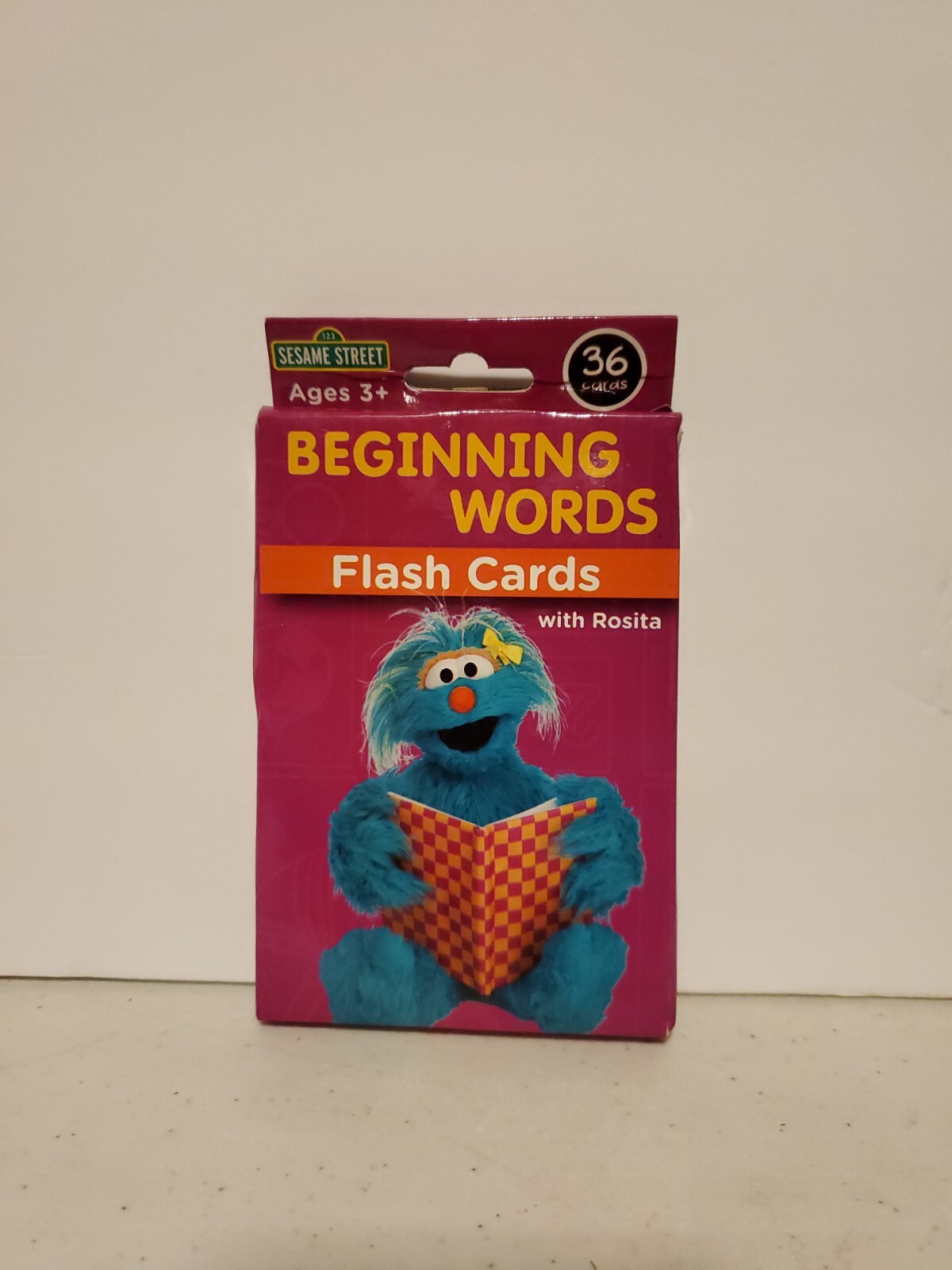 Sesame Street Rosita Beginning Words Flashcards 36 Count