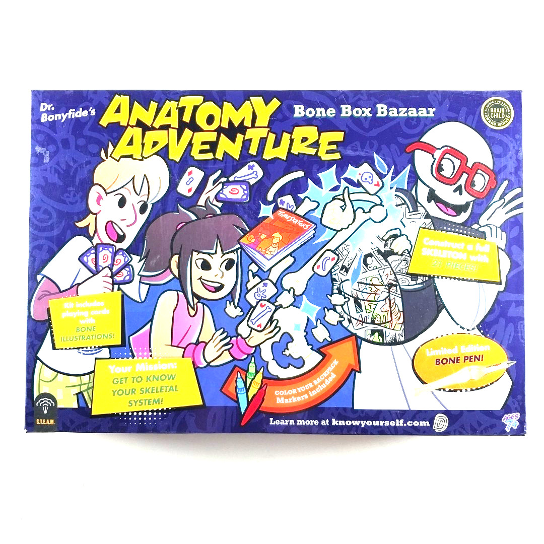 Anatomy Adventure Bone Box Bazaar Dr. Bonyfides NEW FACTORY SEALED STEAM STEM