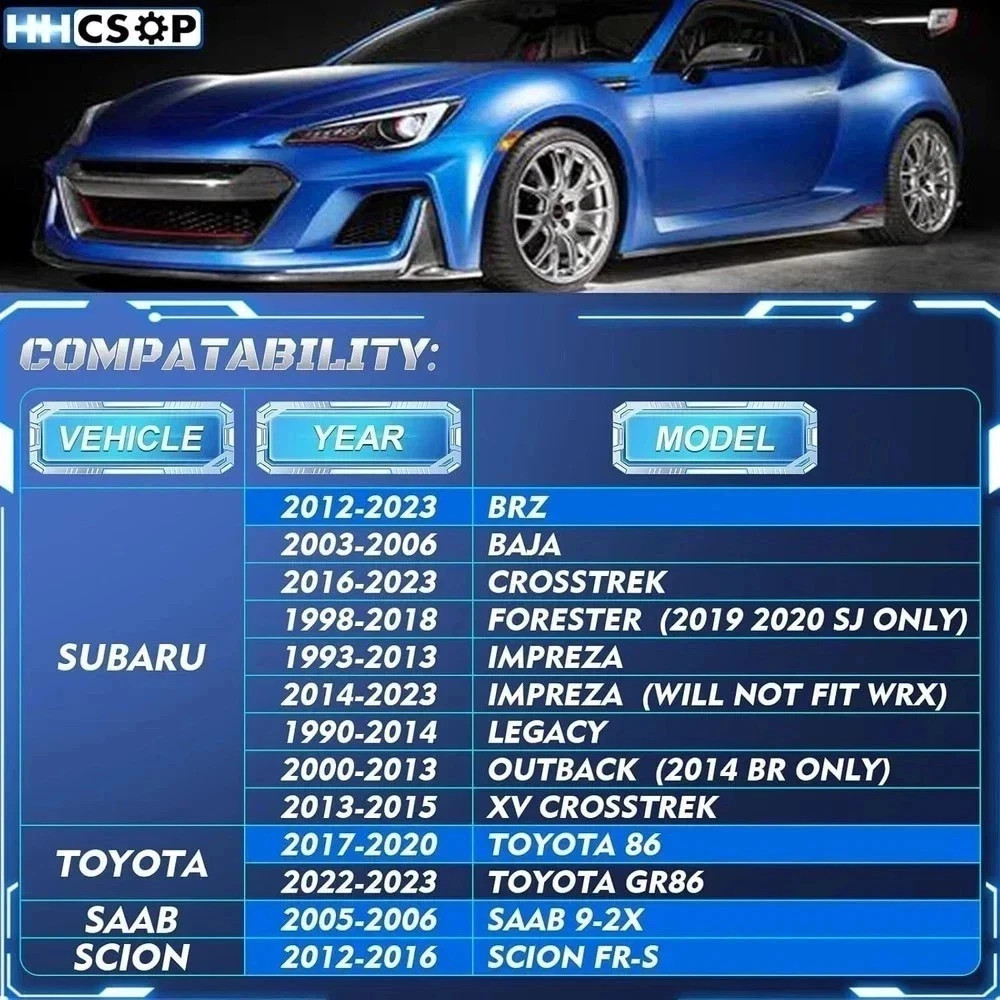 5×100 to 5×114.3 Forged Wheel Spacer 15mm for Subaru Impreza BRZ Baja Forester