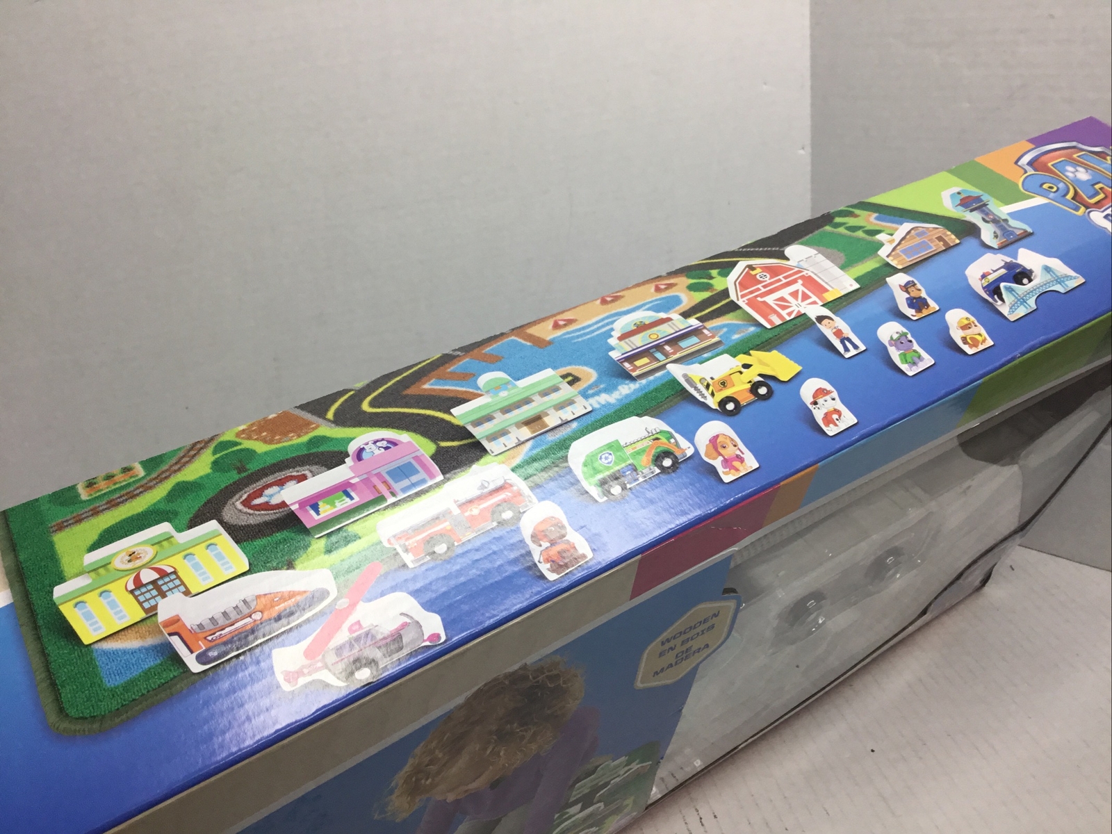 Melissa & Doug Paw Patrol Adventure Bay Activity Rug Set 44X26” Play Mat 22 Pcs.