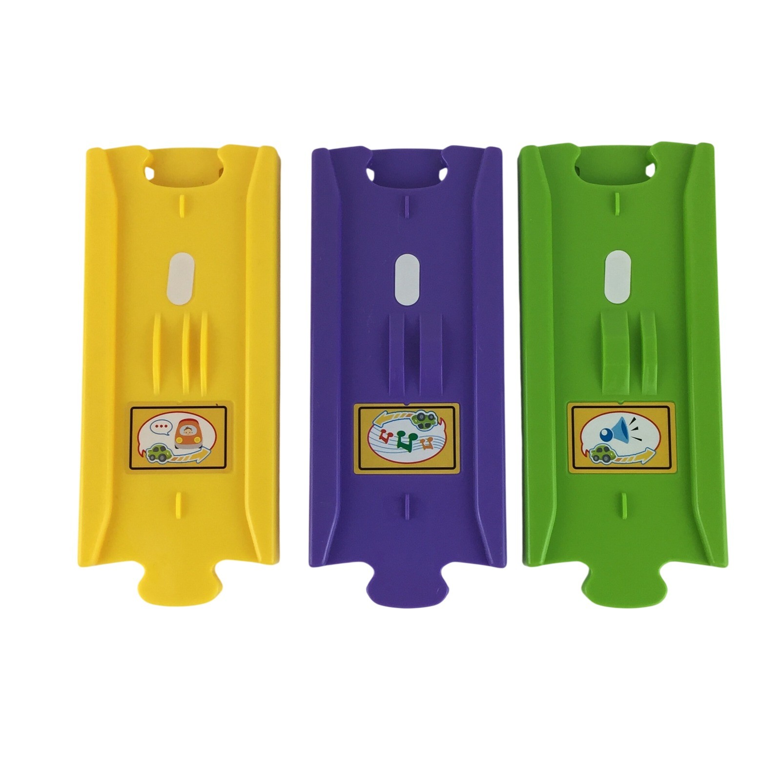 VTech Go Go Smart Wheels Track Pieces Multi Color SmartPoint 3pc Lot 29774