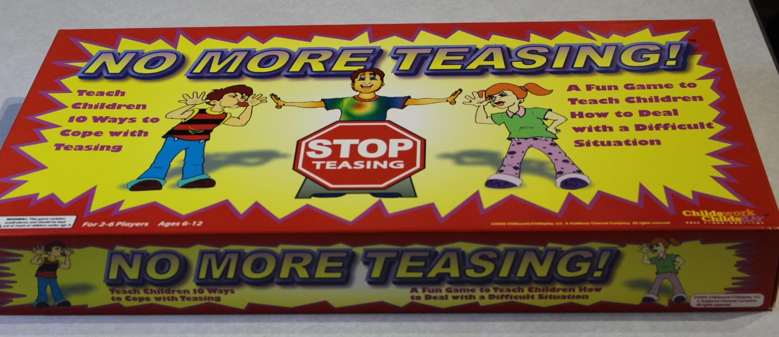 Homeschool Childswork/Childsplay No More Teasing Student Interactive Board Game