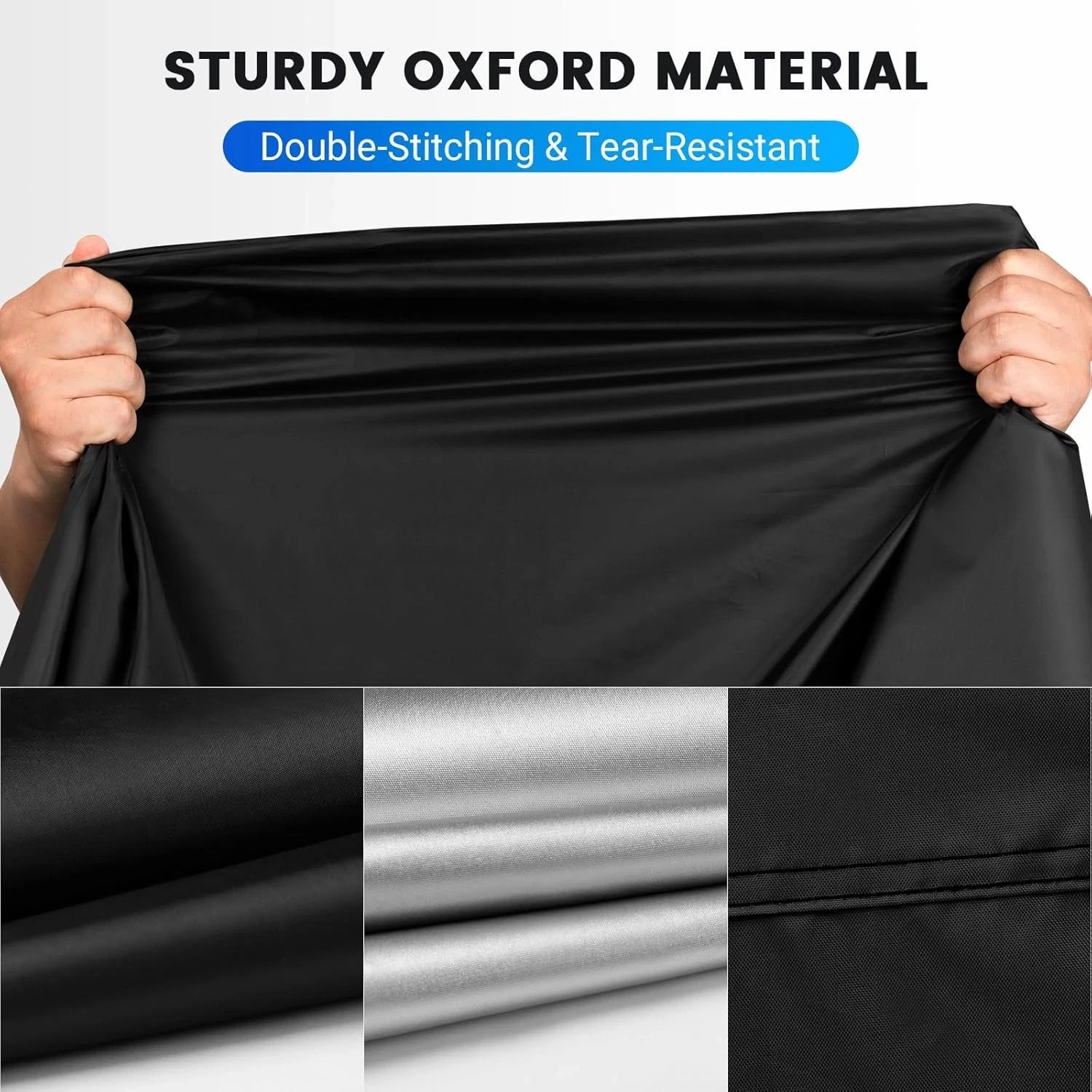 Favoto Motorcycle Cover Waterproof Outdoor – All Season Sun Protection Universal