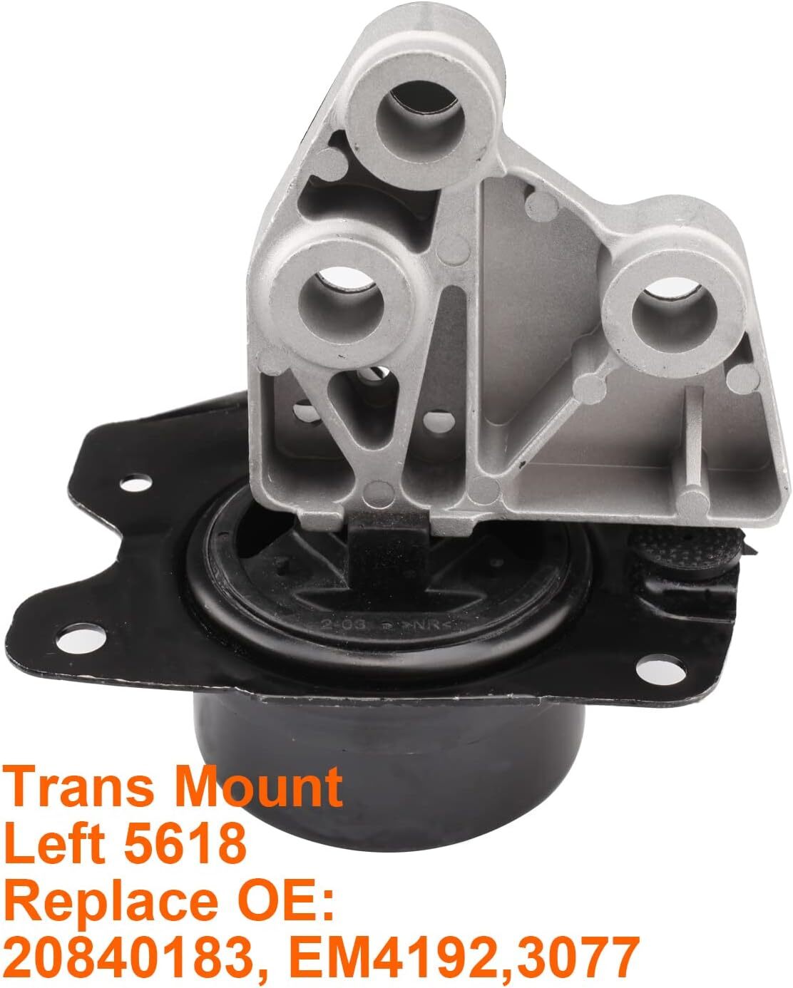 Set of 4, Engine Motor and Transmission Mounts Compatible with 10-17 Captiva
