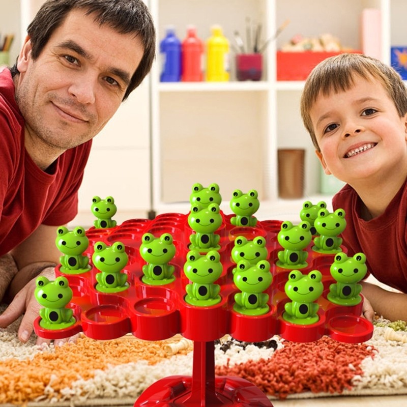 Counting Balance Tree Toy for Toddlers Frog Educational Toy STEM Learning Tool