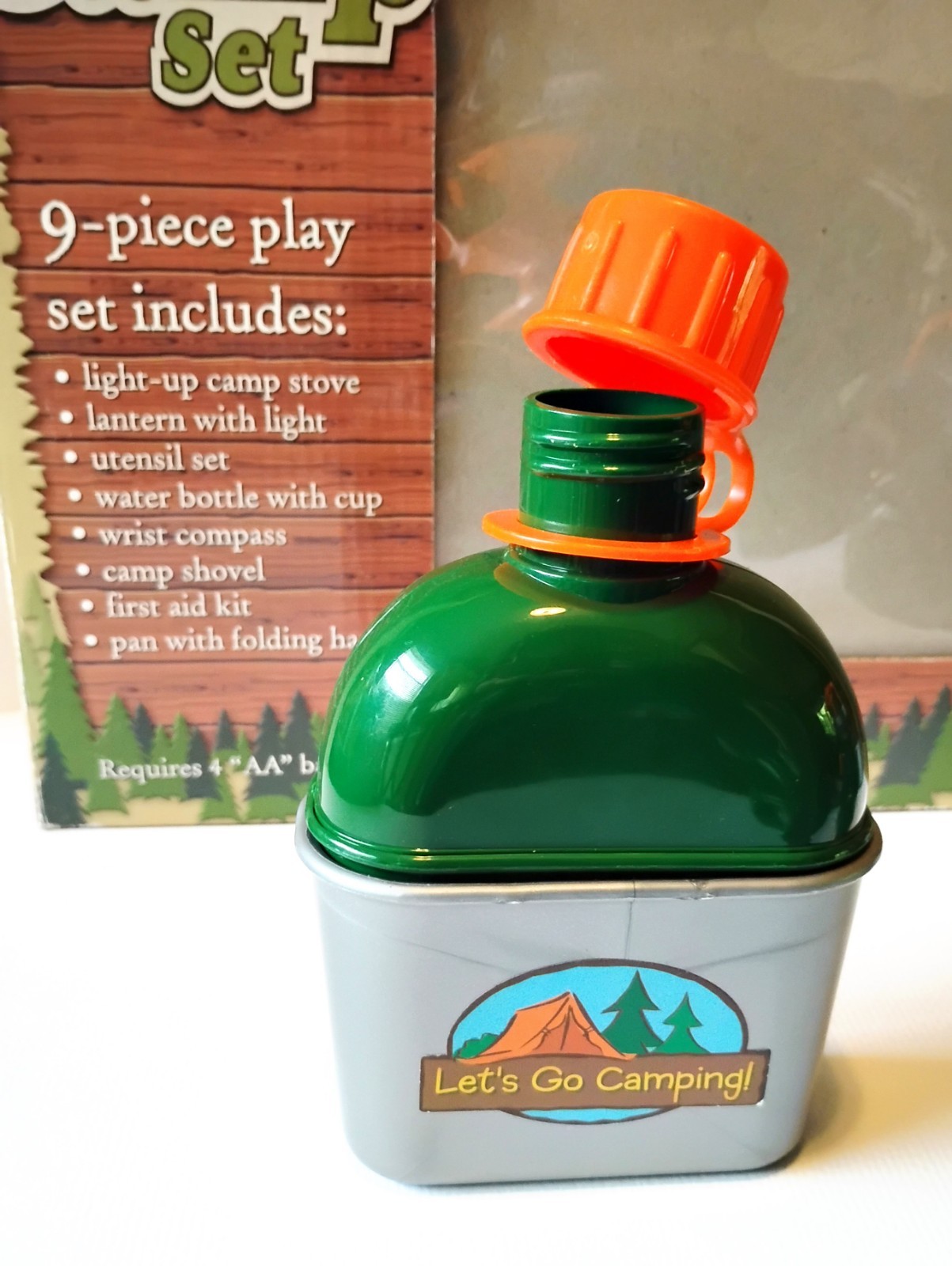 Learning Resources Camping Set, 7 Realistic Pieces, Excell. Condition, Ages 3+