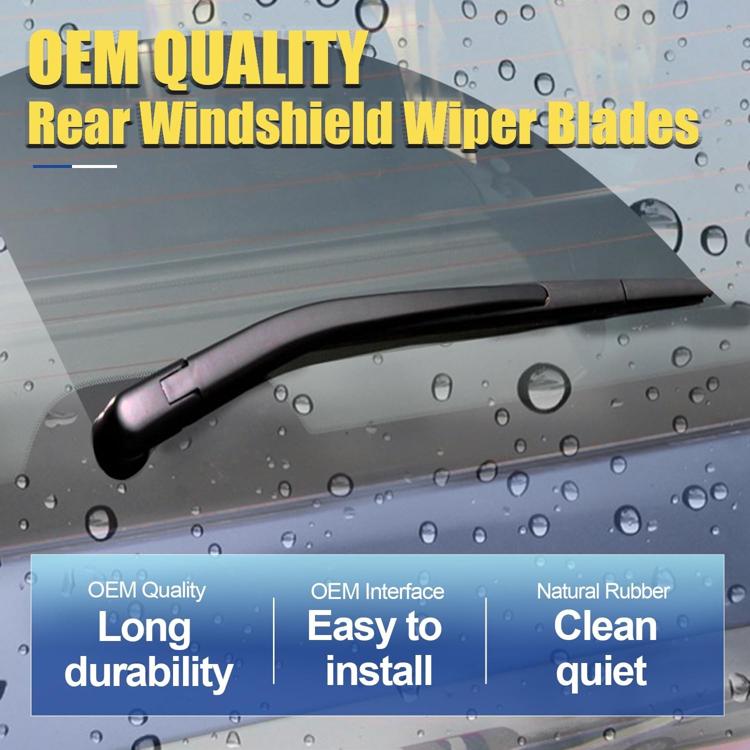 3 Wipers Factory Replacement For 2018-2021 2022 VW Volkswagen Tiguan /2019 20…