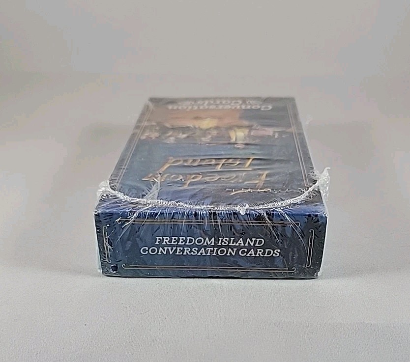 Freedom Island Conversation Cards by Brave Books NEW