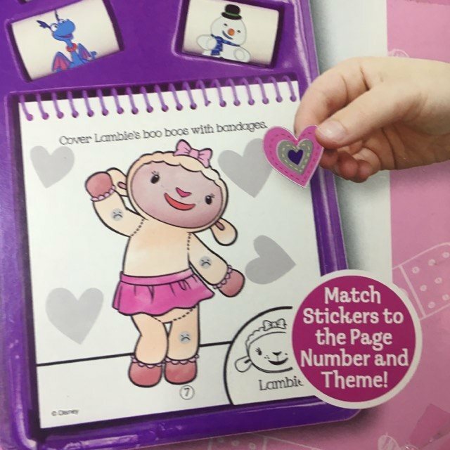 New Vintage Tara Toy Doc McStuffins Finish The Scene Activity Pad NEW FREE SHIP