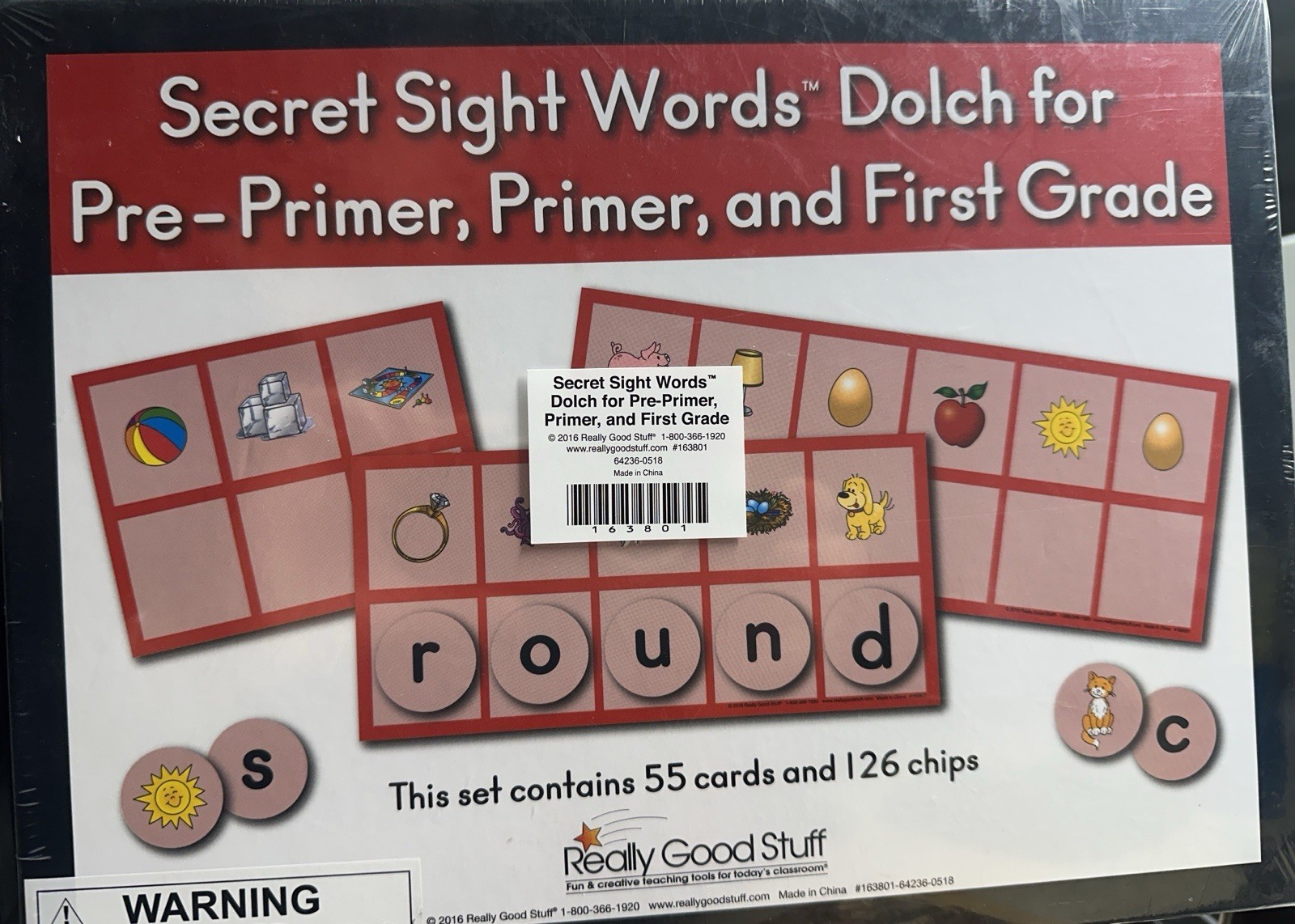 Secret Sight Words Dolch for Pre-Primer, Primer, and Firts Grade Activity