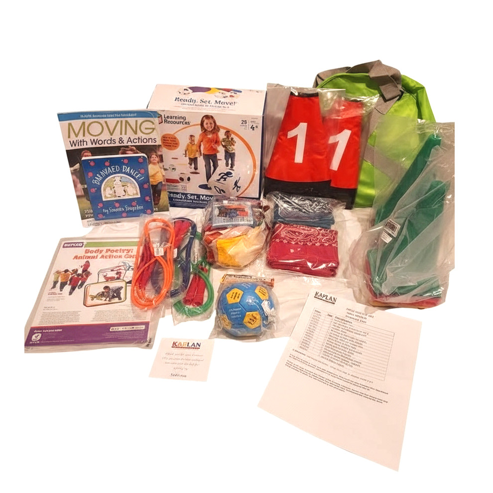 Kaplan PALS Duffle Kit #32854 Classroom Movement & Literacy Set w/ Accessories