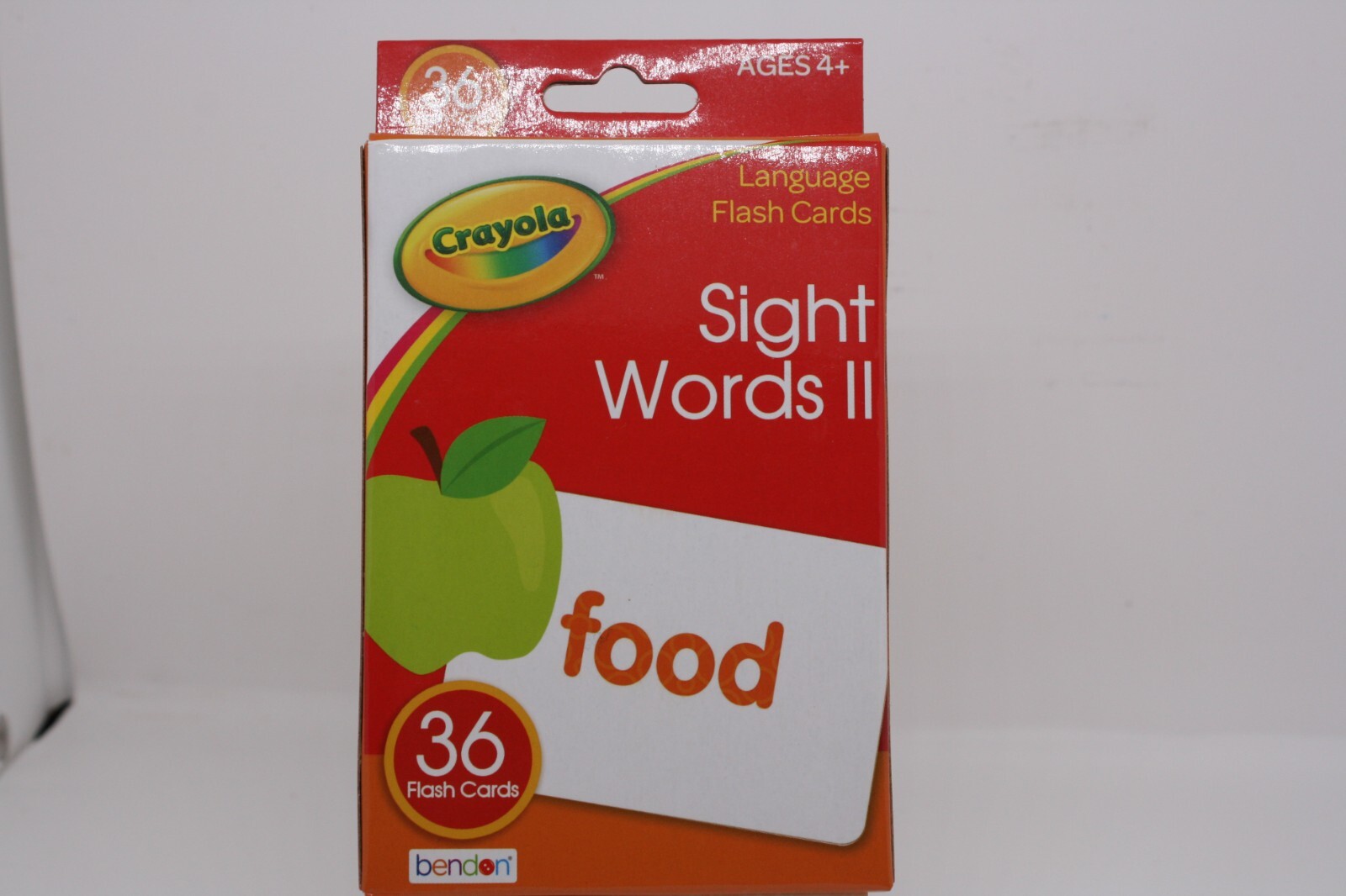 NEW Crayola Sight Words II Language Flash Cards Includes 36 Cards Ages 4+