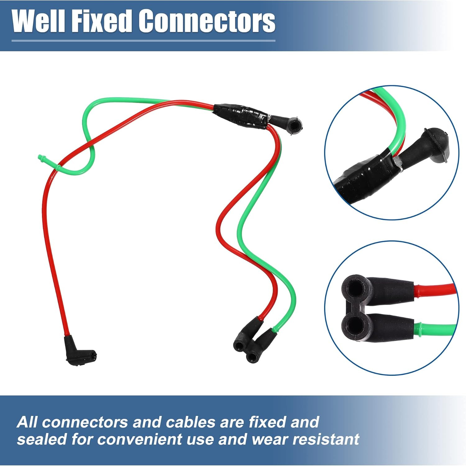 X AUTOHAUX Turbo Emission Vacuum Harness Connection Line F81Z-9E498-DA for Ford