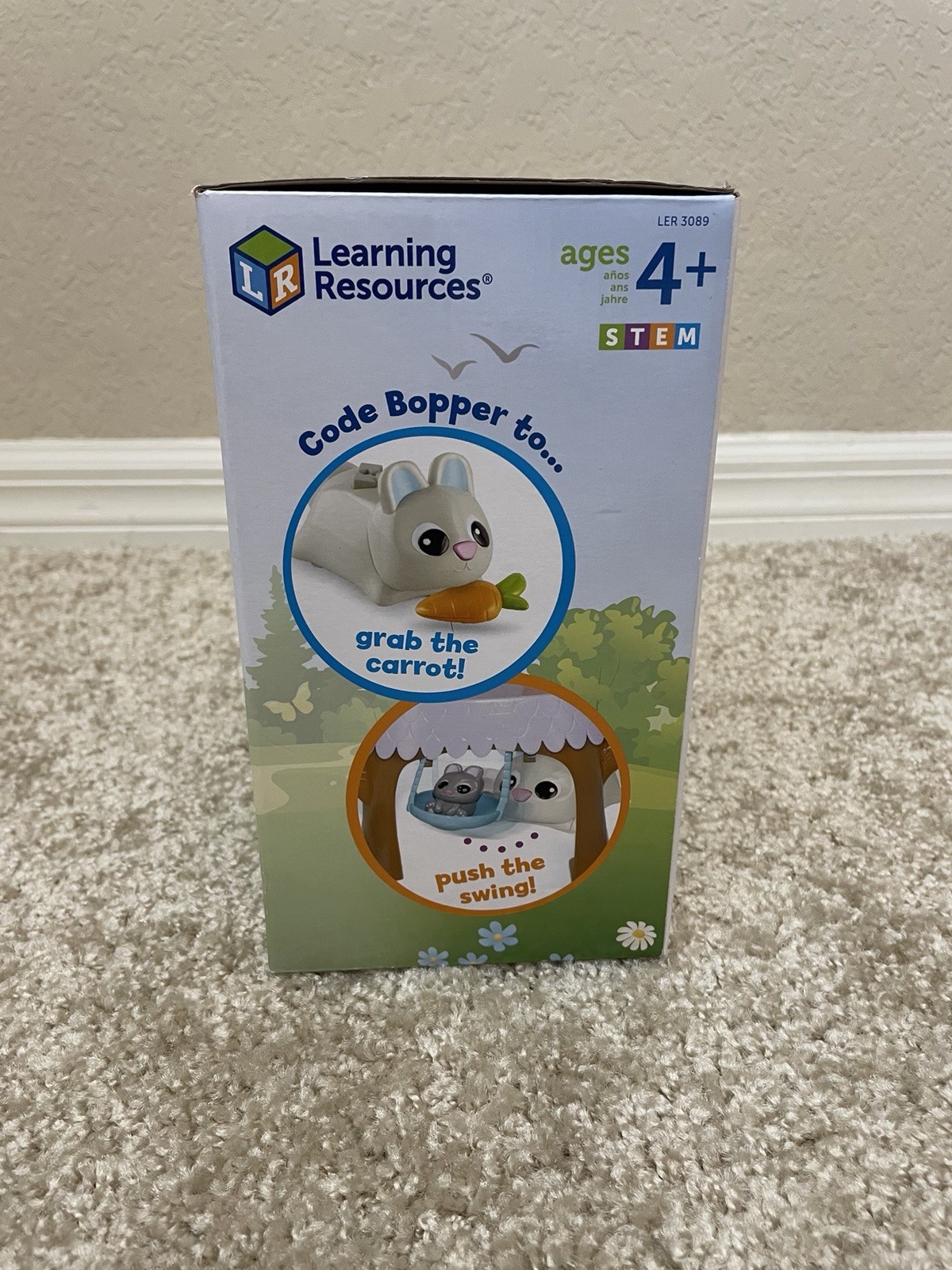 NEW Learning Resources – Coding Critters Bopper, Hip & Hop, LER3089 Bunny Rabbit