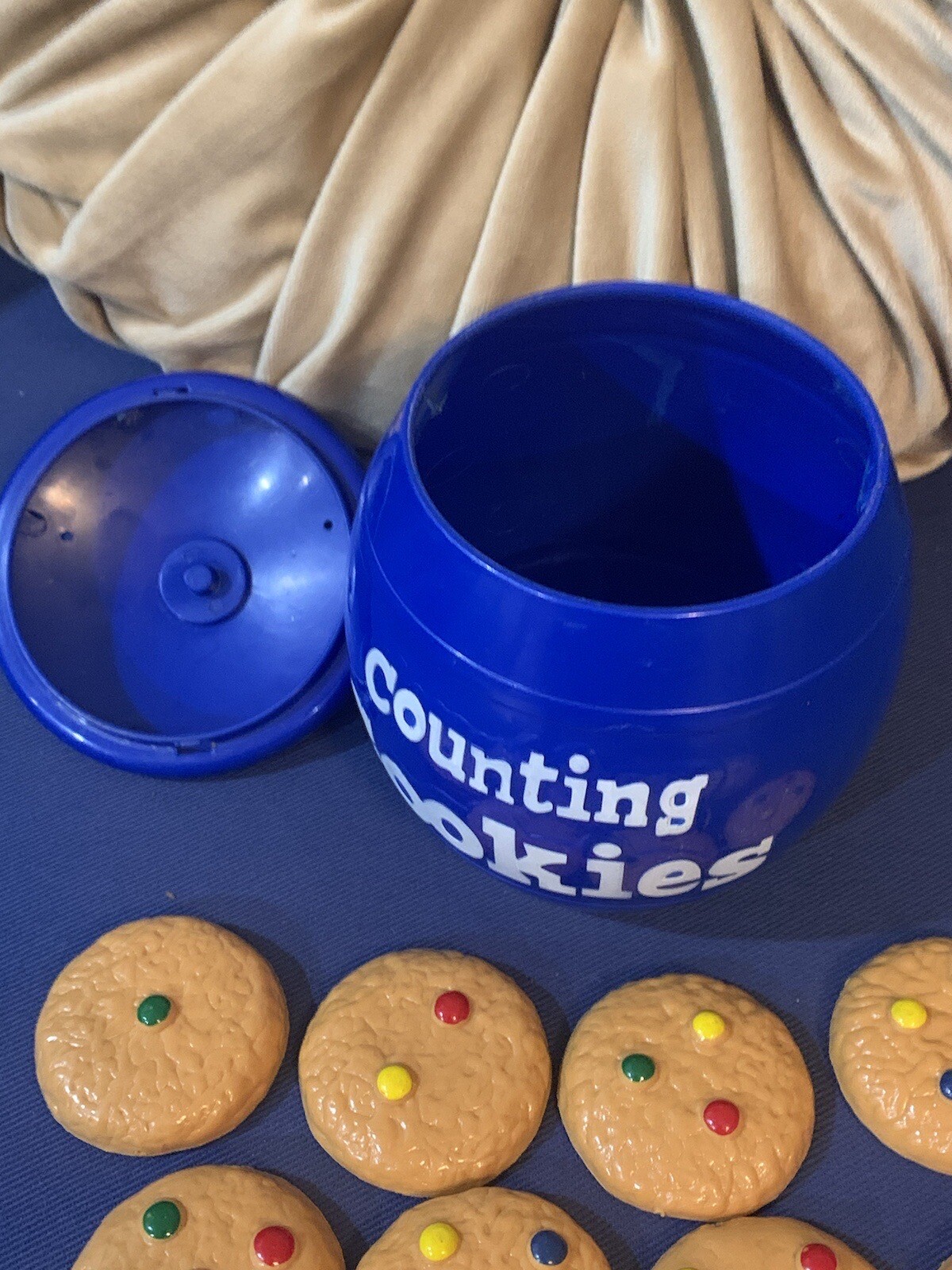 LEARNING RESOURCES COUNTING COOKIES ORIGINAL RARE COMPLETE