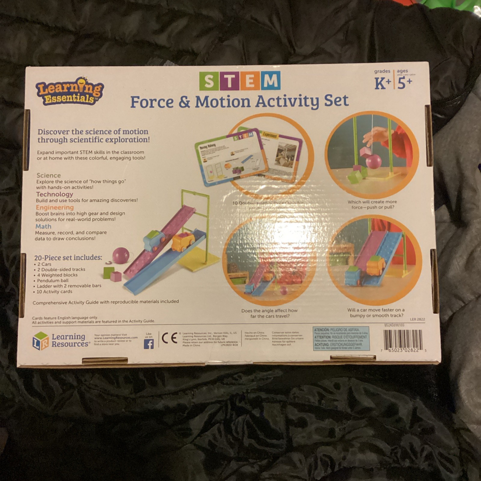 Learning Resources STEM Force & Motion Activity Set – BRAND NEW