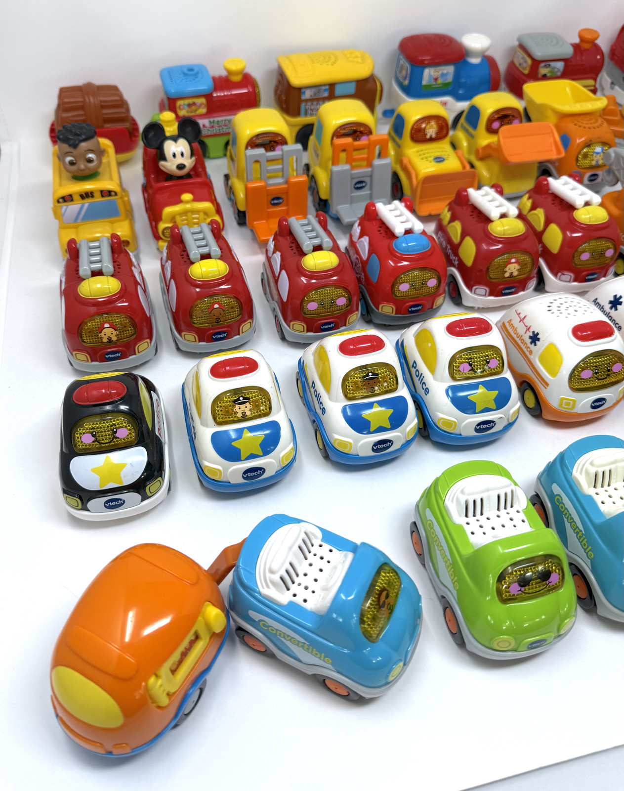 U CHOOSE ONE – vtech GO GO SMART Vehicles Train Car Work Trucks Job Construction
