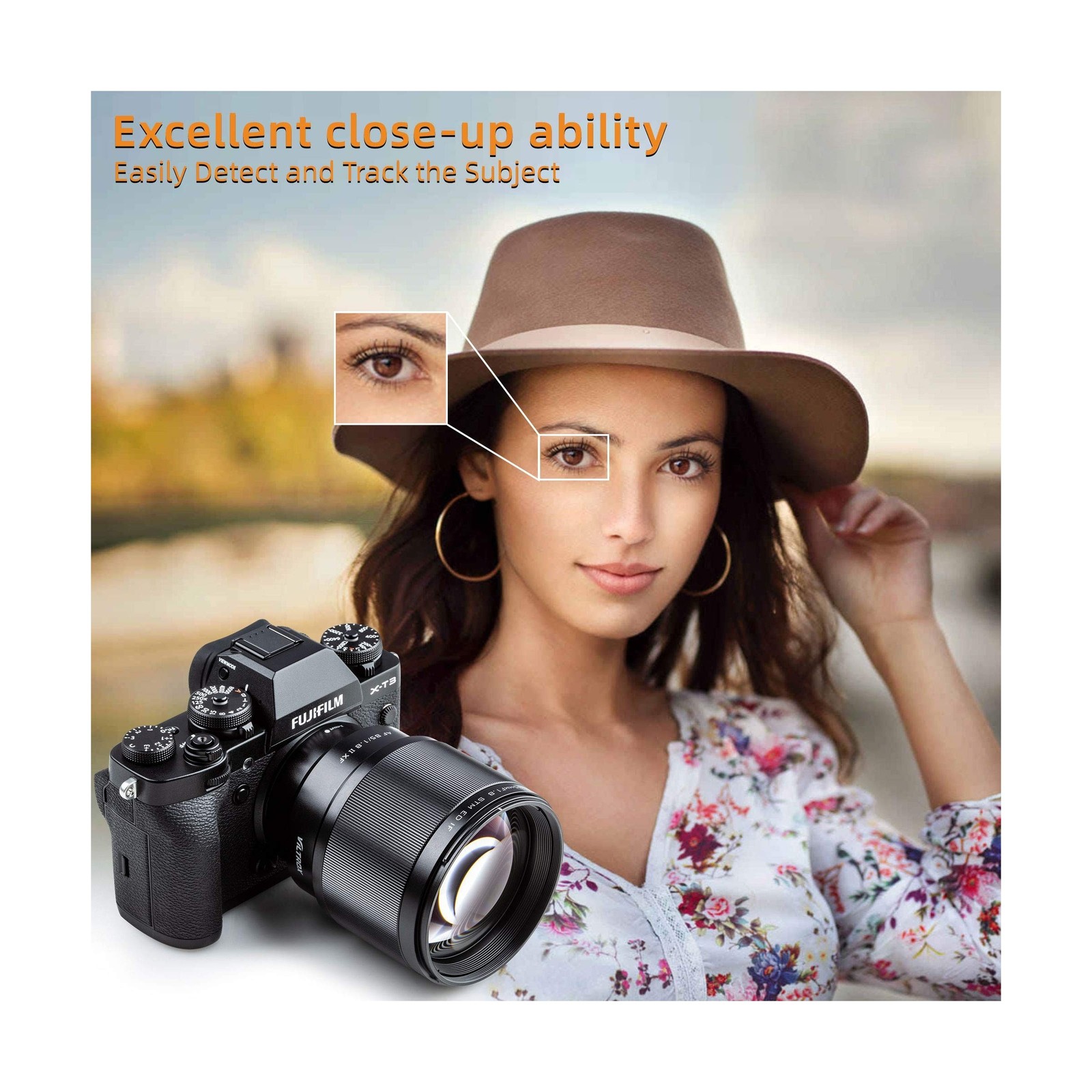 VILTROX 85mm f1.8 Mark II for Fuji x Mount 85mm ii Lens AF Auto Lens Portrait…