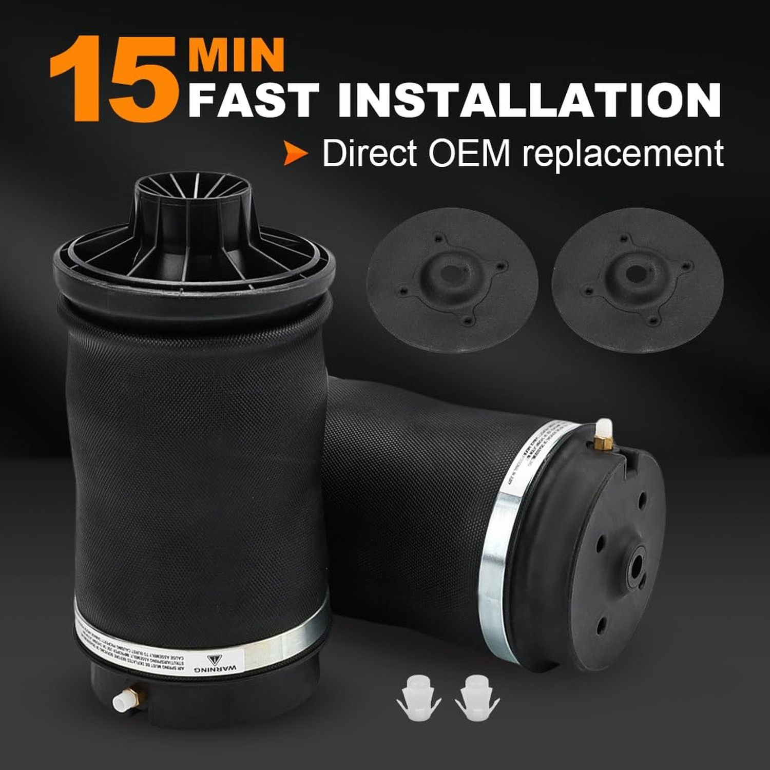 Rear Air Spring Suspension Bags Absorber Replacment for Mercedes Benz 2005-20…