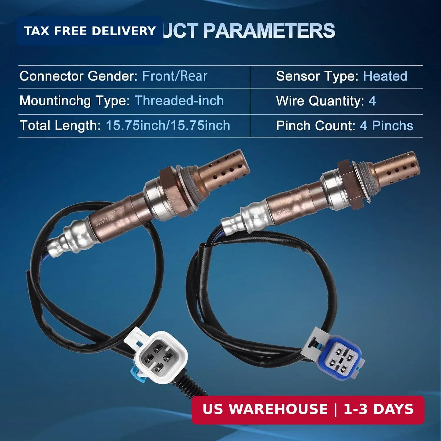 O2 Oxygen Sensor Upstream and Downstream for Chevy Suburban 1500 2500 Silverado