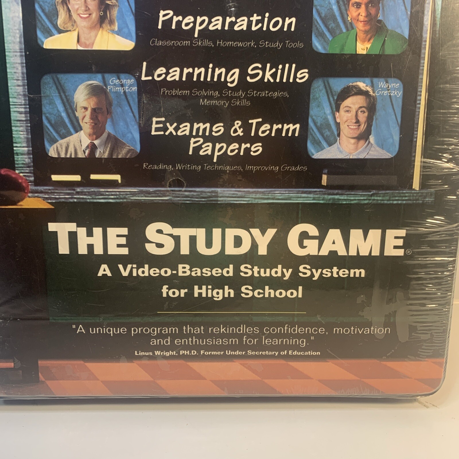 Lessonware The Study Game For High School Students Starter Edit. New Sealed VHS