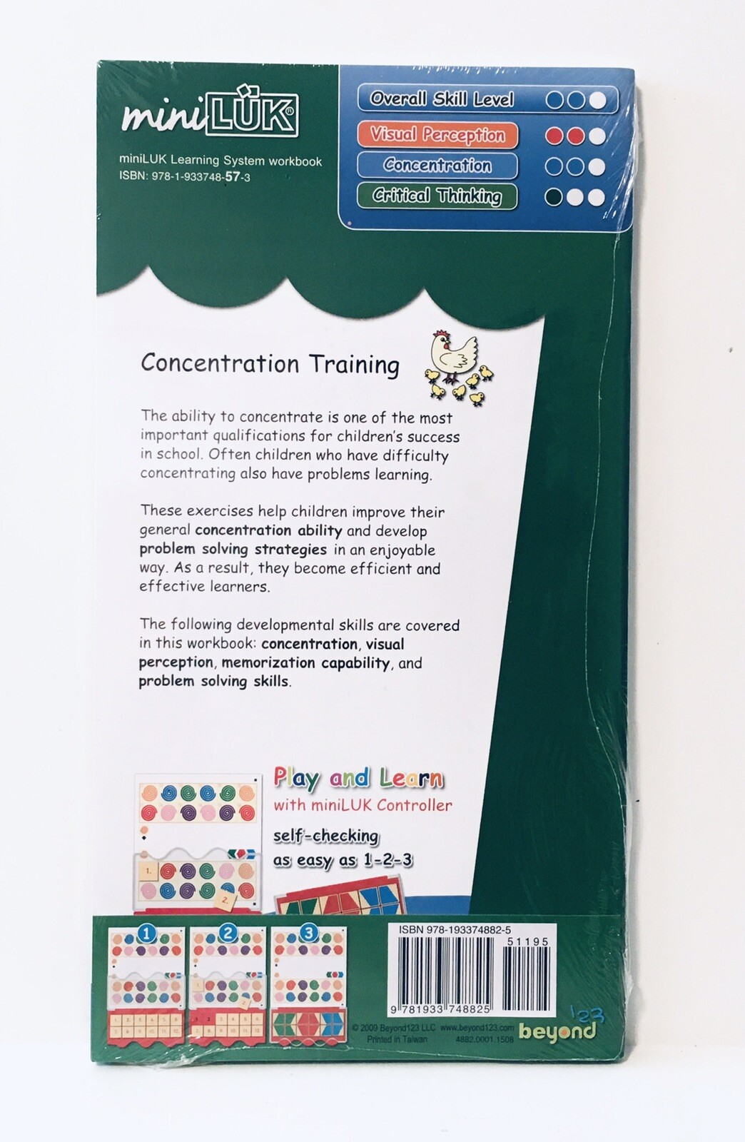 miniLUK Workbook Set for K-2, Ages 5-7