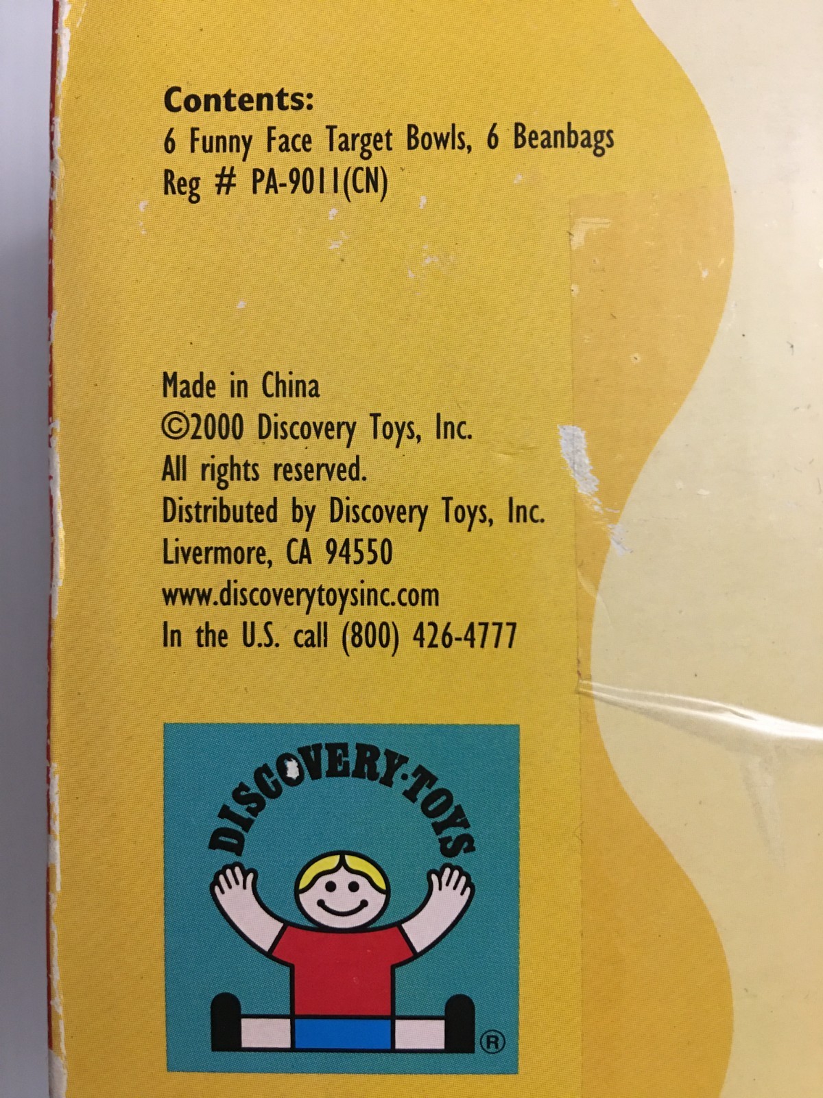 Flip Flop Faces Vintage Game 2000 Beanbag Toss Discovery Toys Feelings Emotions