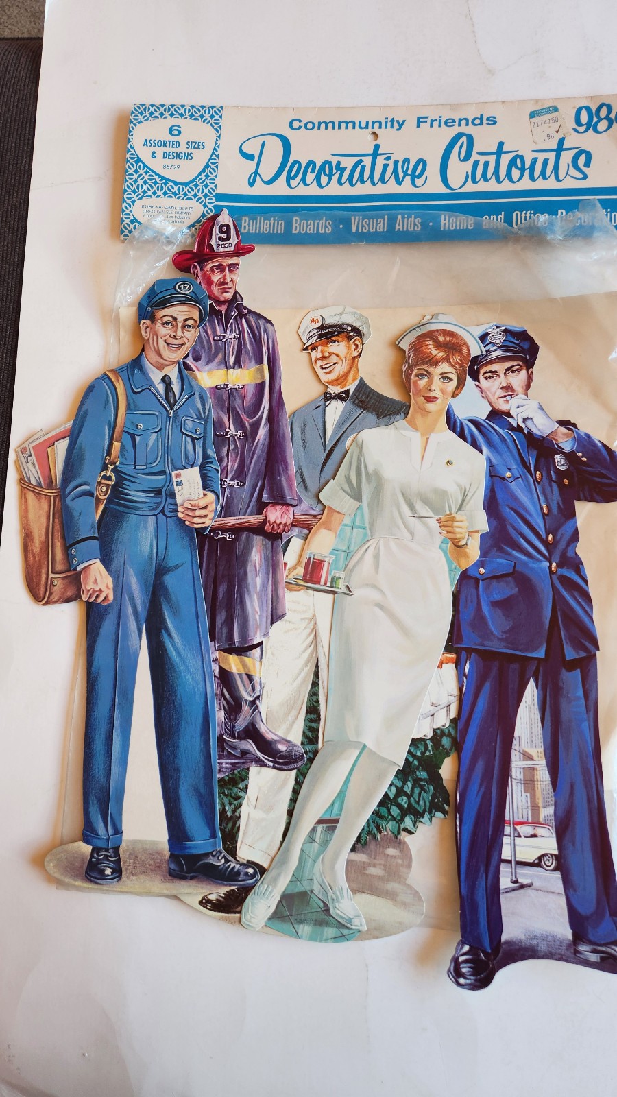 Decorative Cutouts Community Friends What Are Their Jobs? Euraka-Carlisle