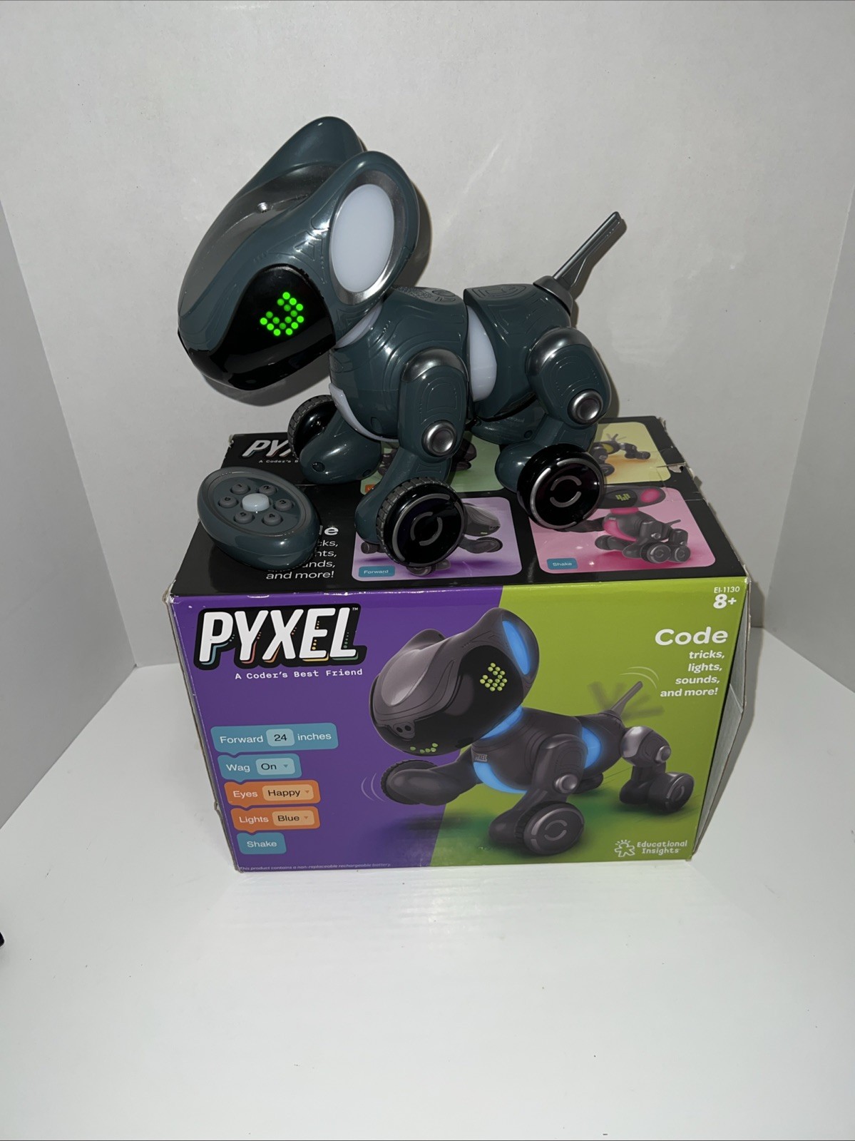 Educational Insights PYXEL A Coder’s Best Friend – Coding Robots for Kids