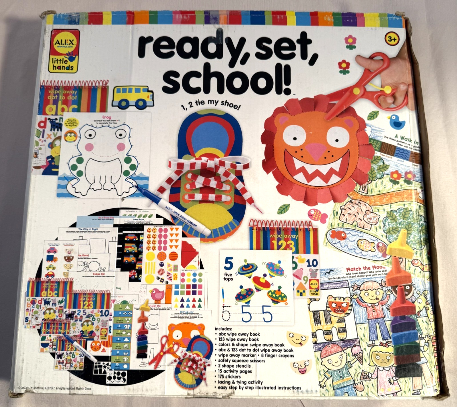 Alex Little Hands Ready, Set, School! 78 Activity pages for Age 3+ Creativity