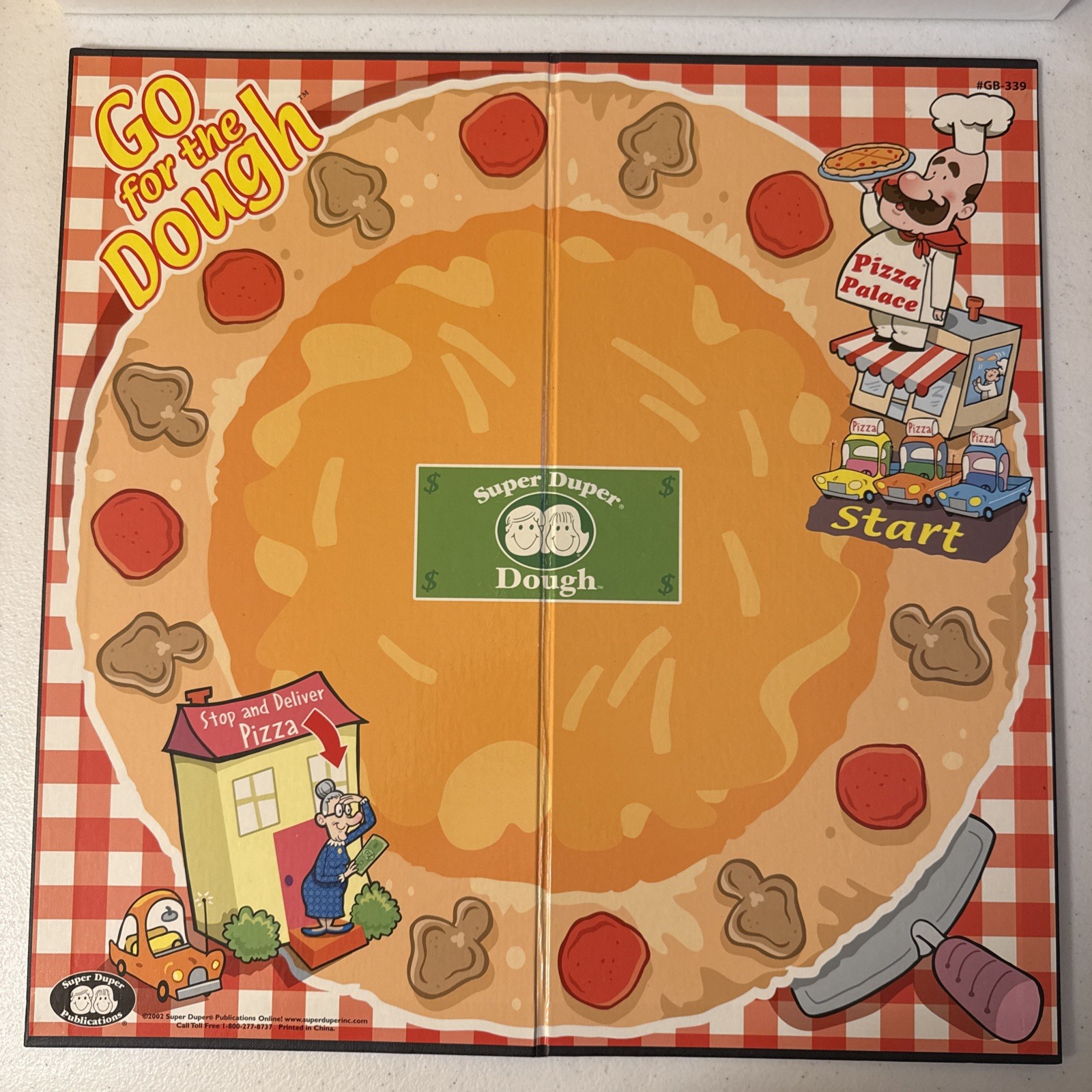 Go for The Dough Vocabulary Word Meaning Board Educational Game Homeschool Fun