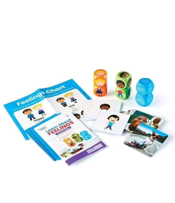 Learn About Feelings Kids Educational Activity Set Hand2Mind NEW School