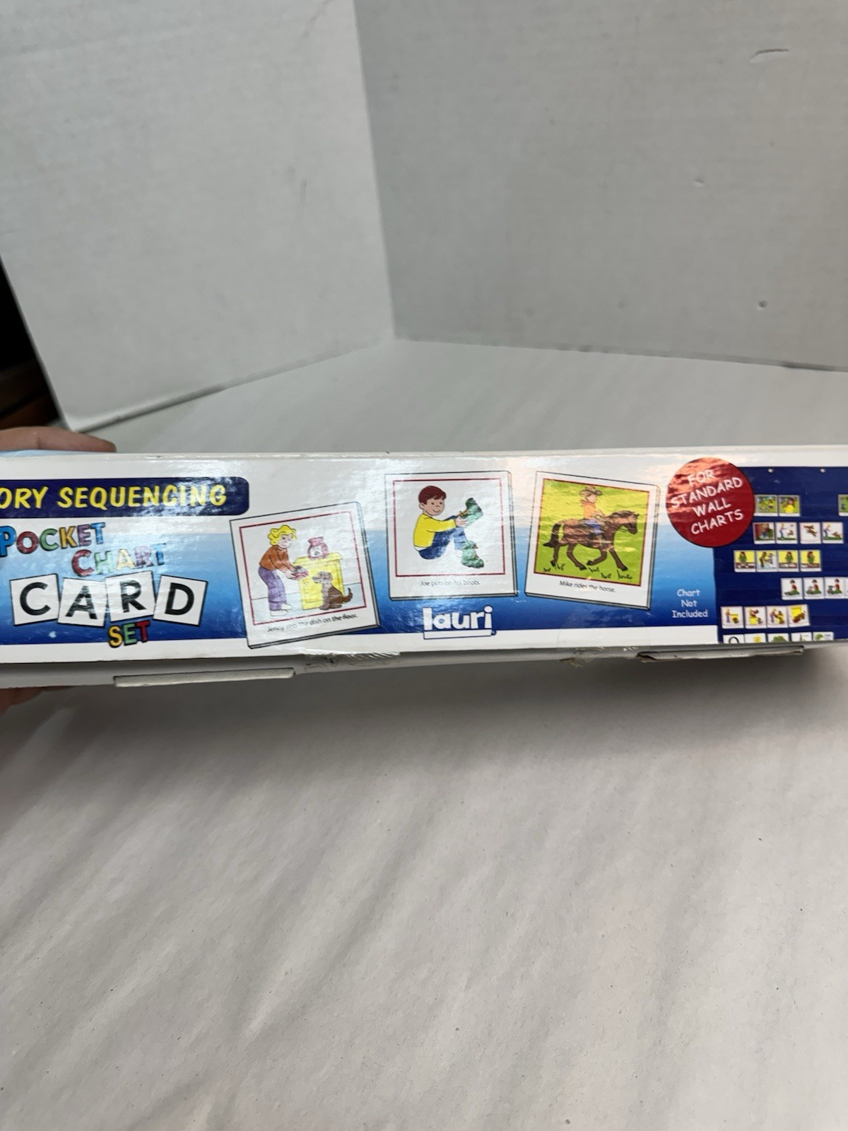 3 Inch Story Sequencing Pocket Chart Cards- by Lauri, 125 Double Sided Cards