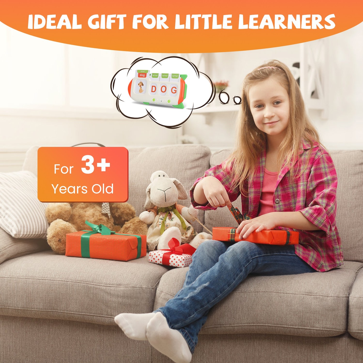 Toddler Educational Toys Set Talking Flash Cards Kids Alphabet Learning Toys